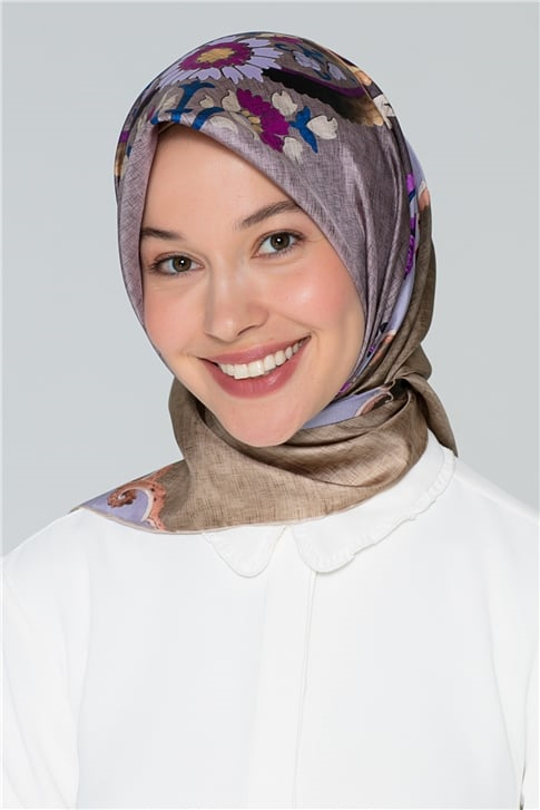 Armine Twill Nostalji İpek Eşarp 18Ya7851 46