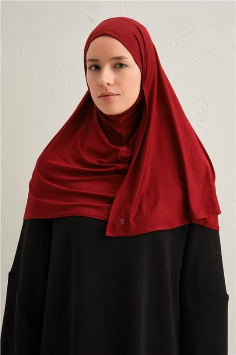 Armine Viskon Türban Şal BORDO
