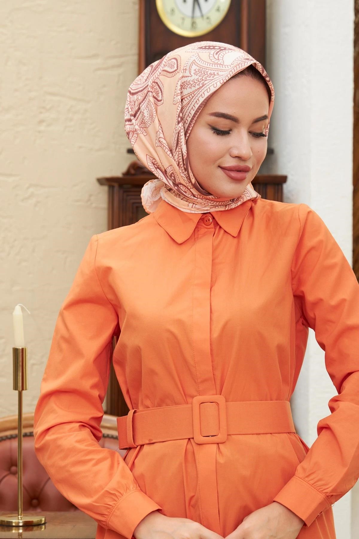 Azalea Somon Pamuk Viskon Eşarp