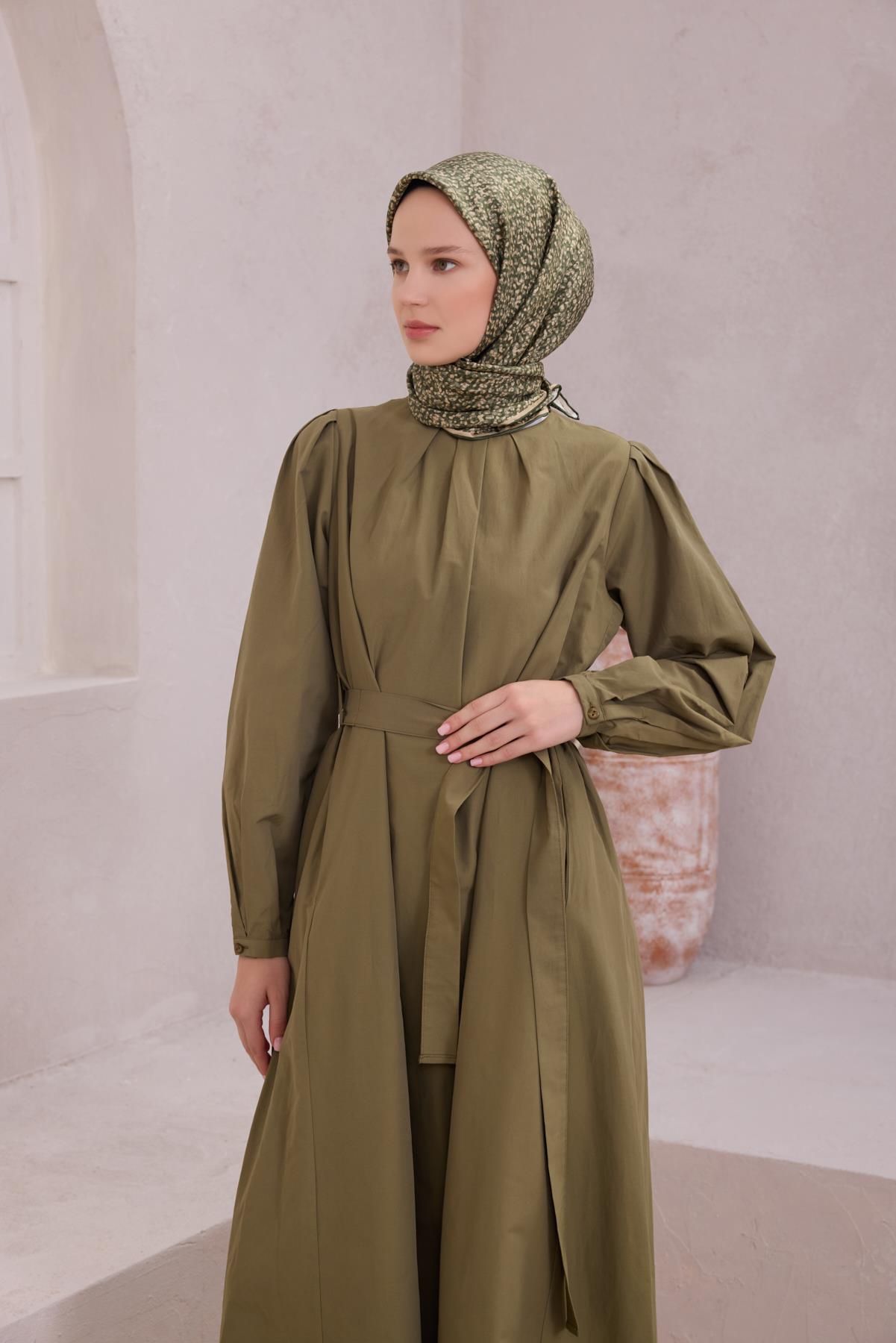 Belli Saf İpek Eşarp 4208-06