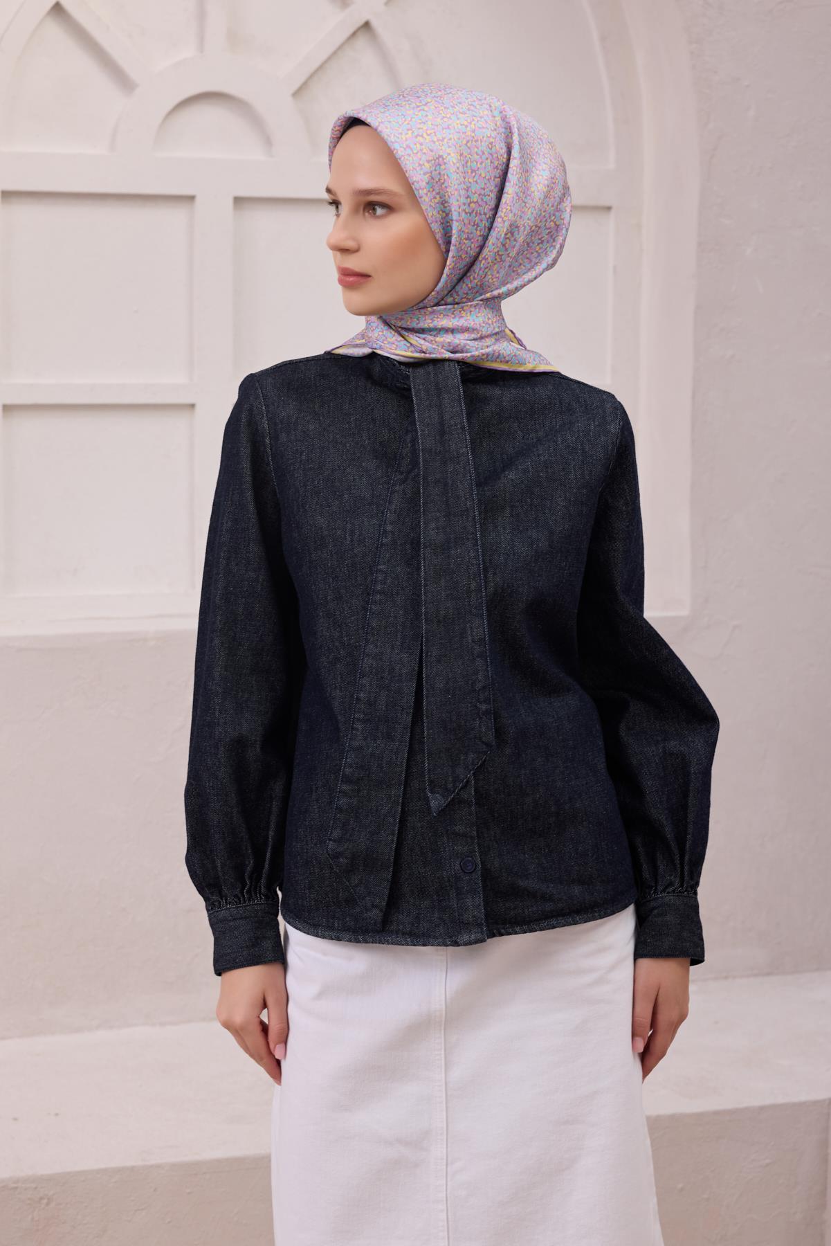 Belli Saf İpek Eşarp 4208-86