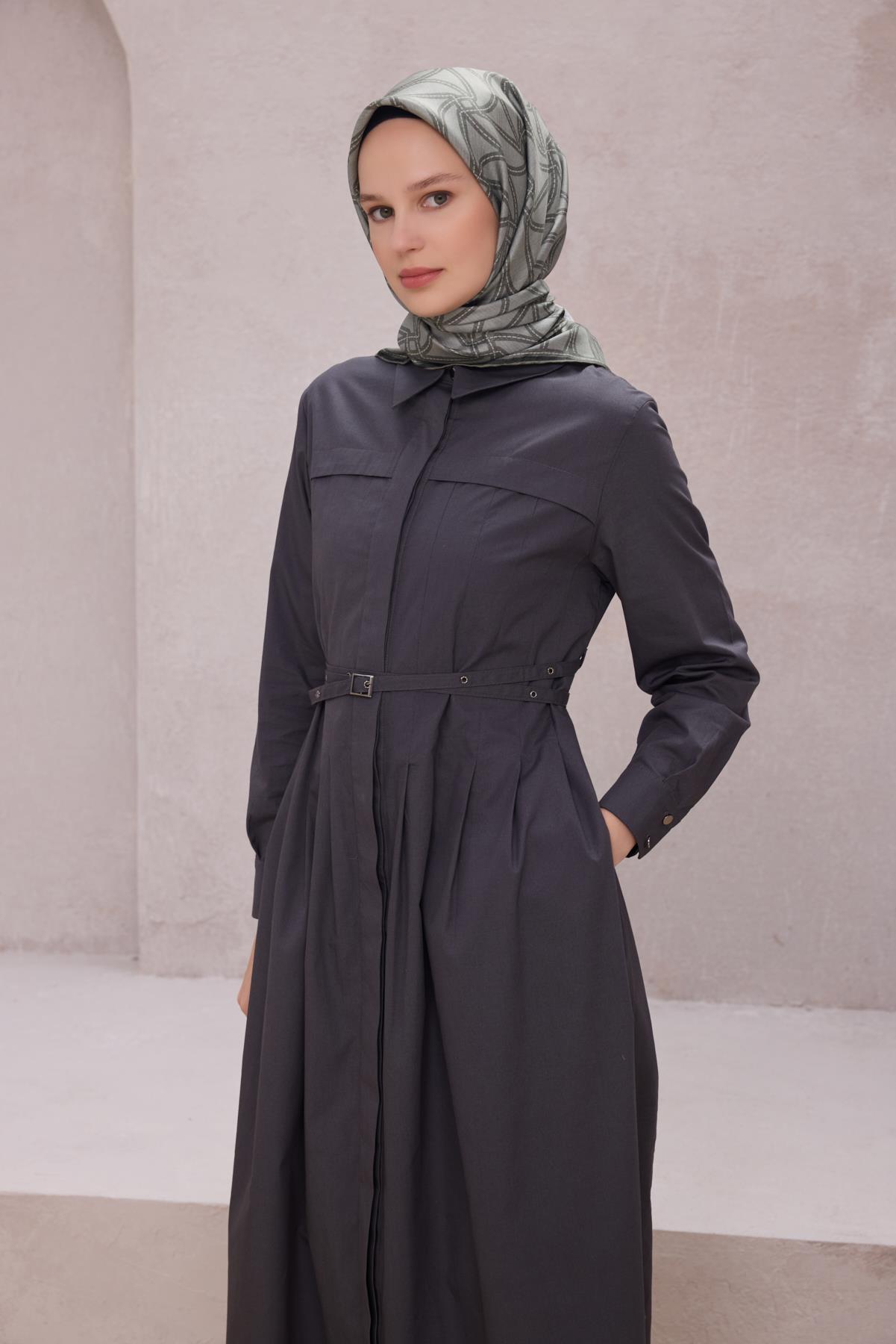 Belli Saf İpek Eşarp 4221-34