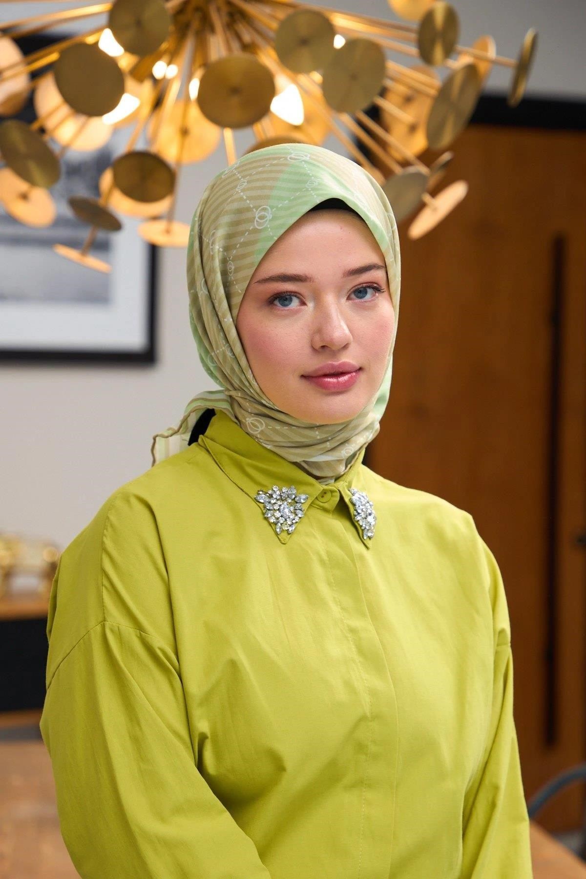 Harmony Collection Soft Eşarp Çimen Yeşili 1176-04