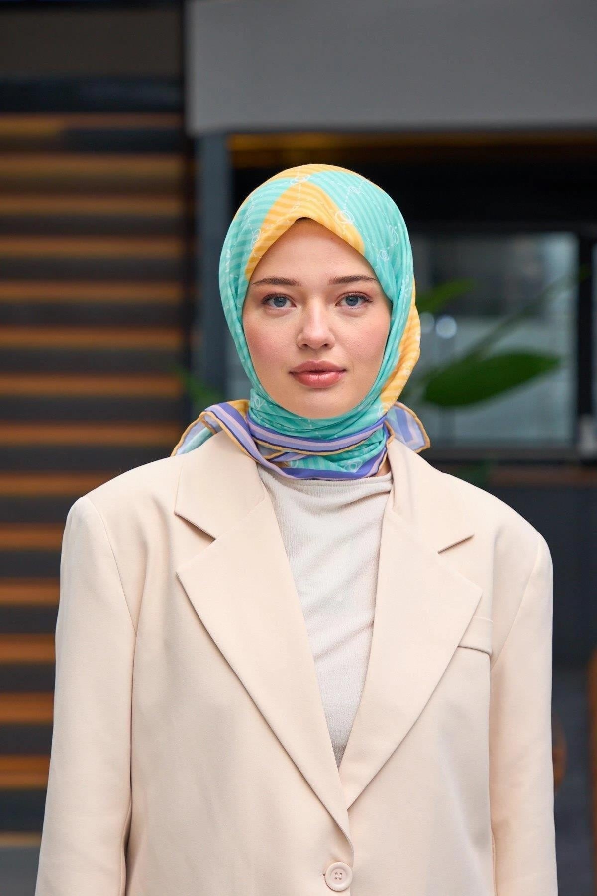 Harmony Collection Soft Eşarp Su Yeşili 1176-10
