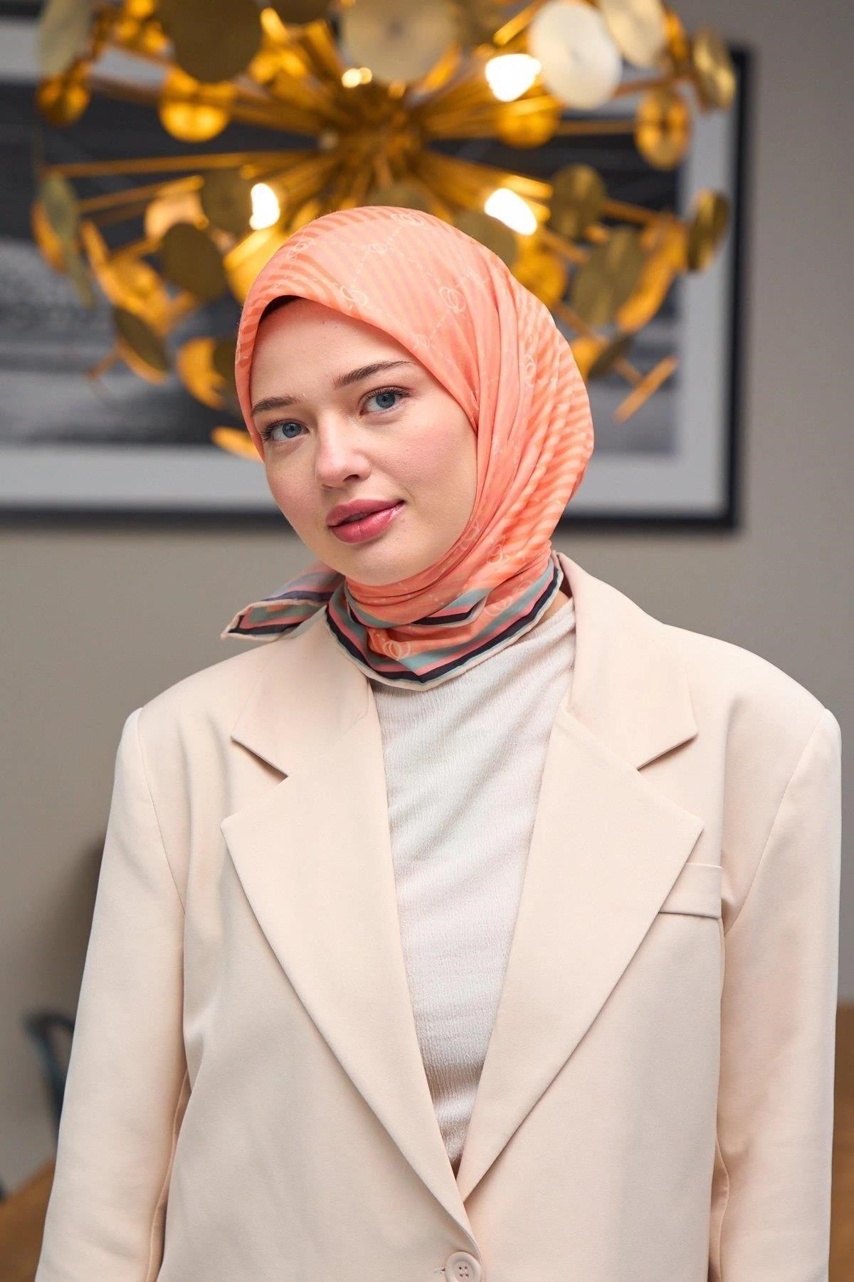 Harmony Collection Soft Eşarp Turuncu 1176-14