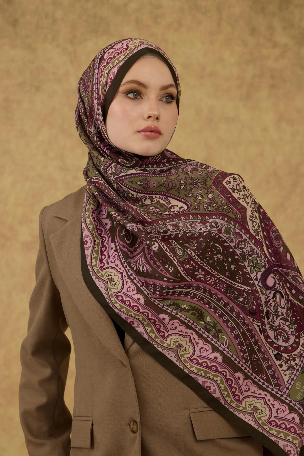 İpekhan Soft Şal Kahve Pudra 3053-04