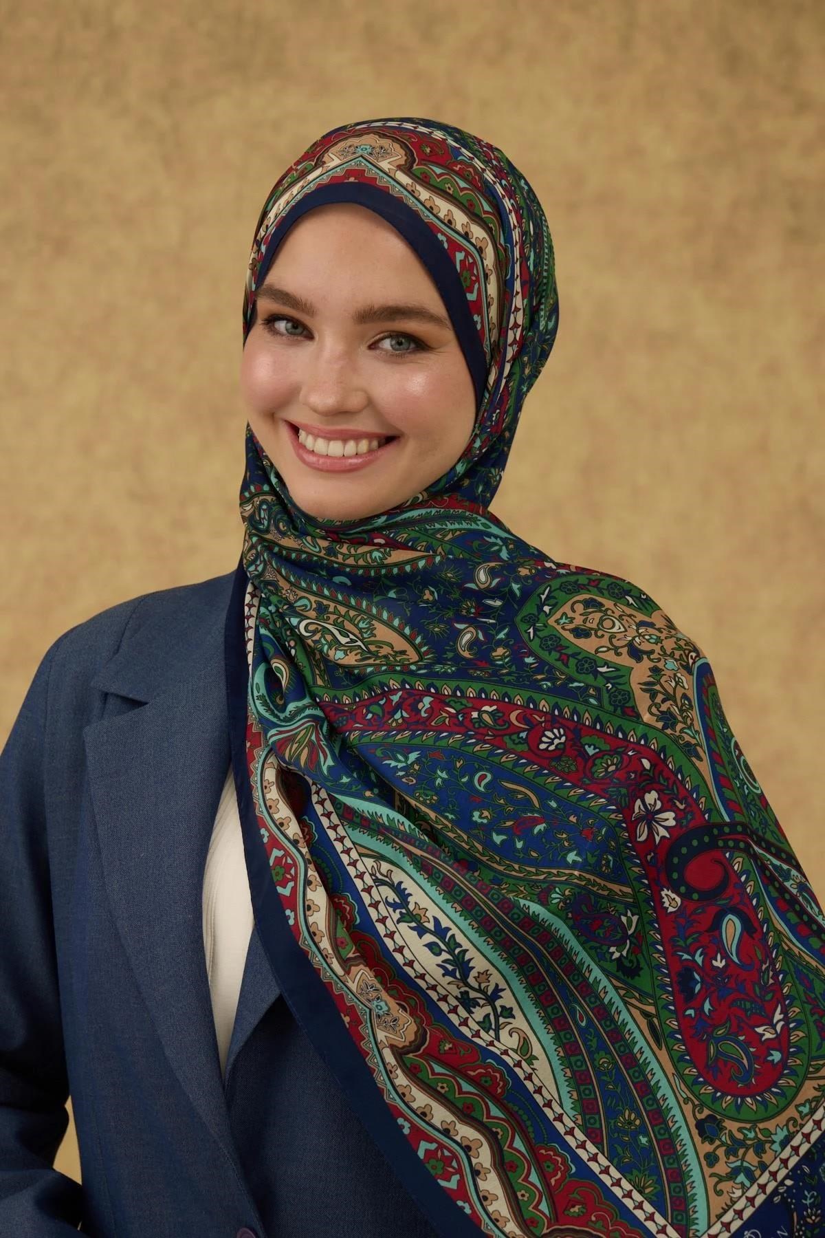 İpekhan Soft Şal Lacivert 3053-09