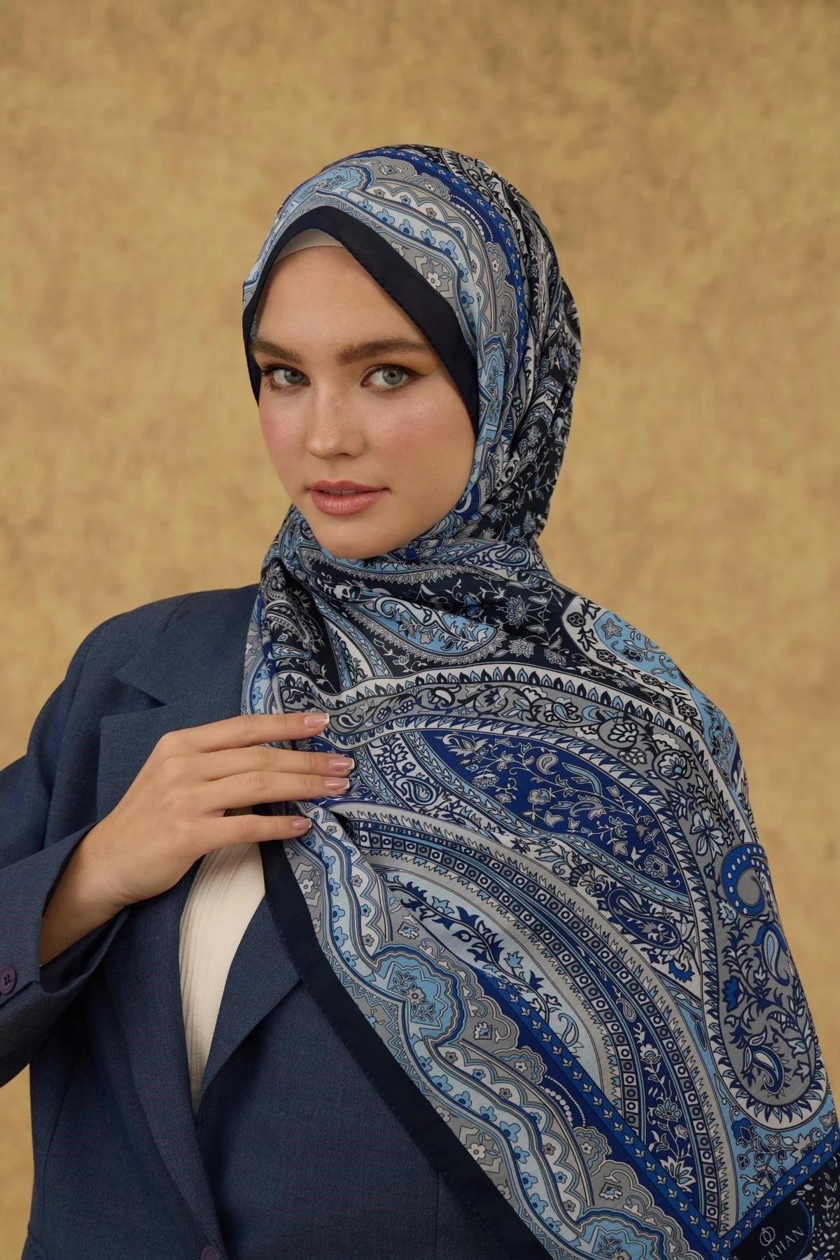 İpekhan Soft Şal Mavi 3053-11