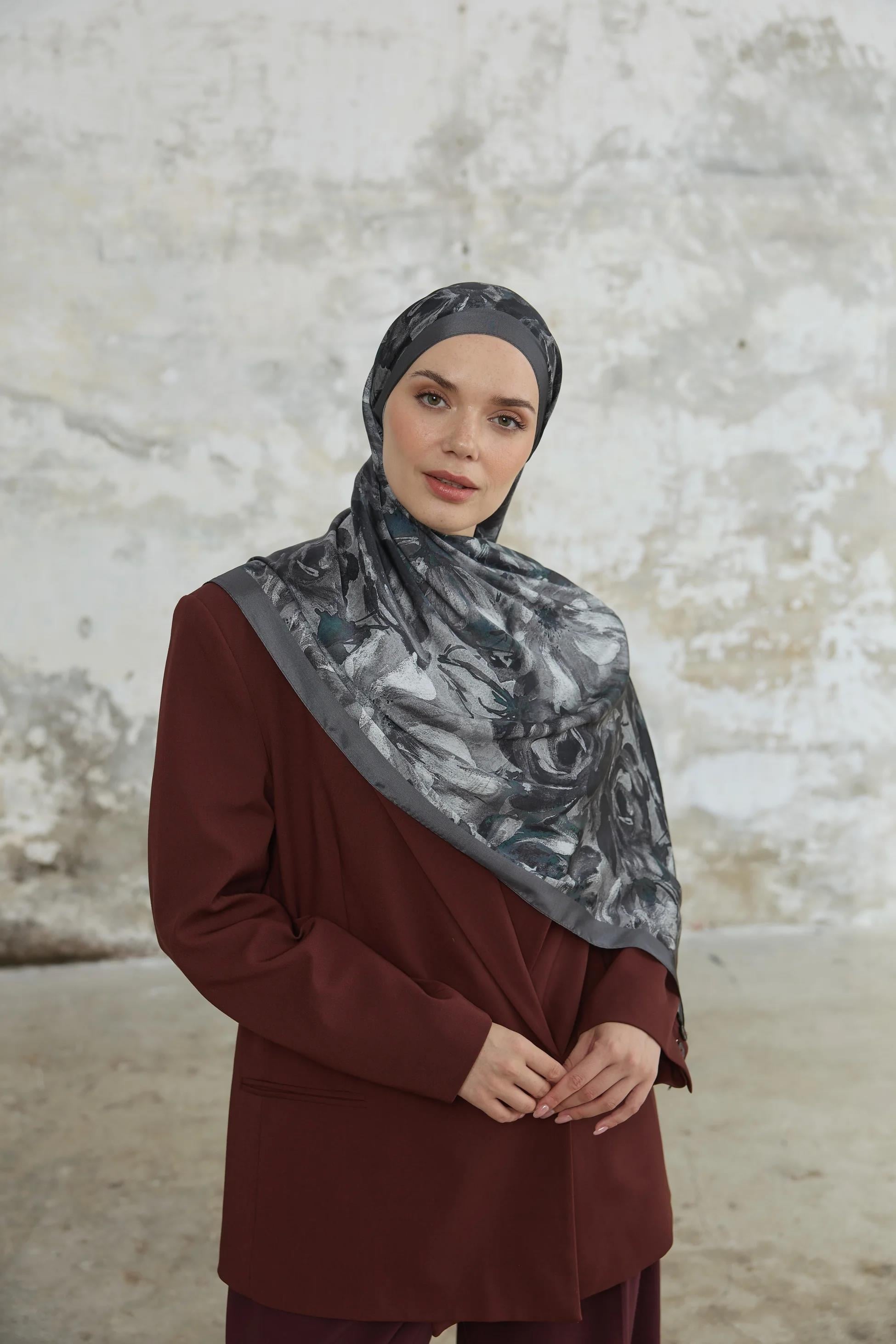 Jardin Secret Collection Hint Vual İpek Şal 5013-07