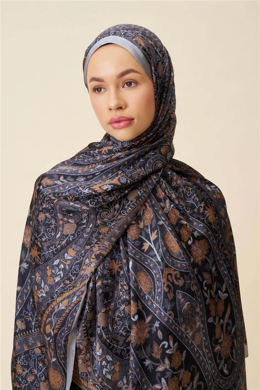 Jardin Secret Collection Hint Vual İpek Şal 5011-01