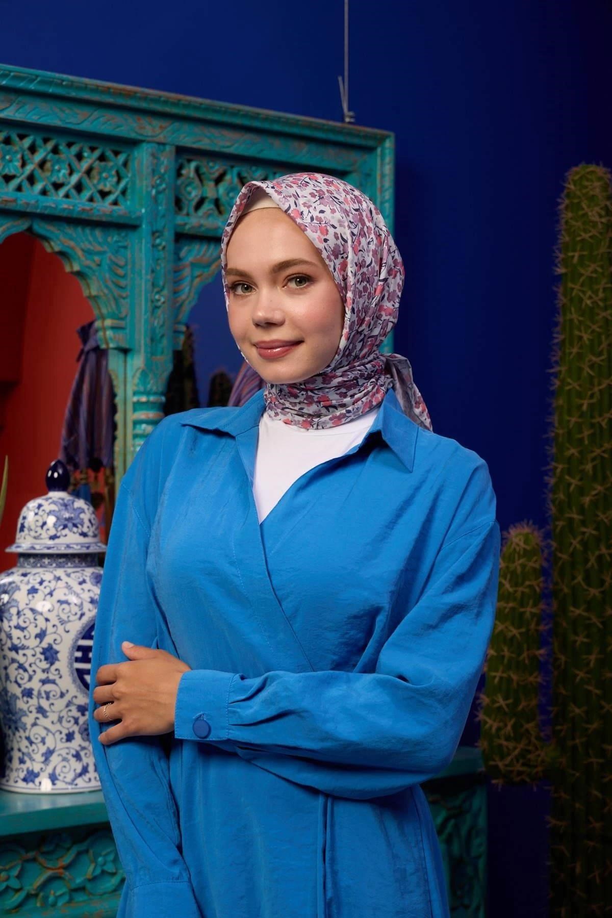 Marrakech Koleksiyon Soft Eşarp Karanfil Kırık Beyaz 1193-22