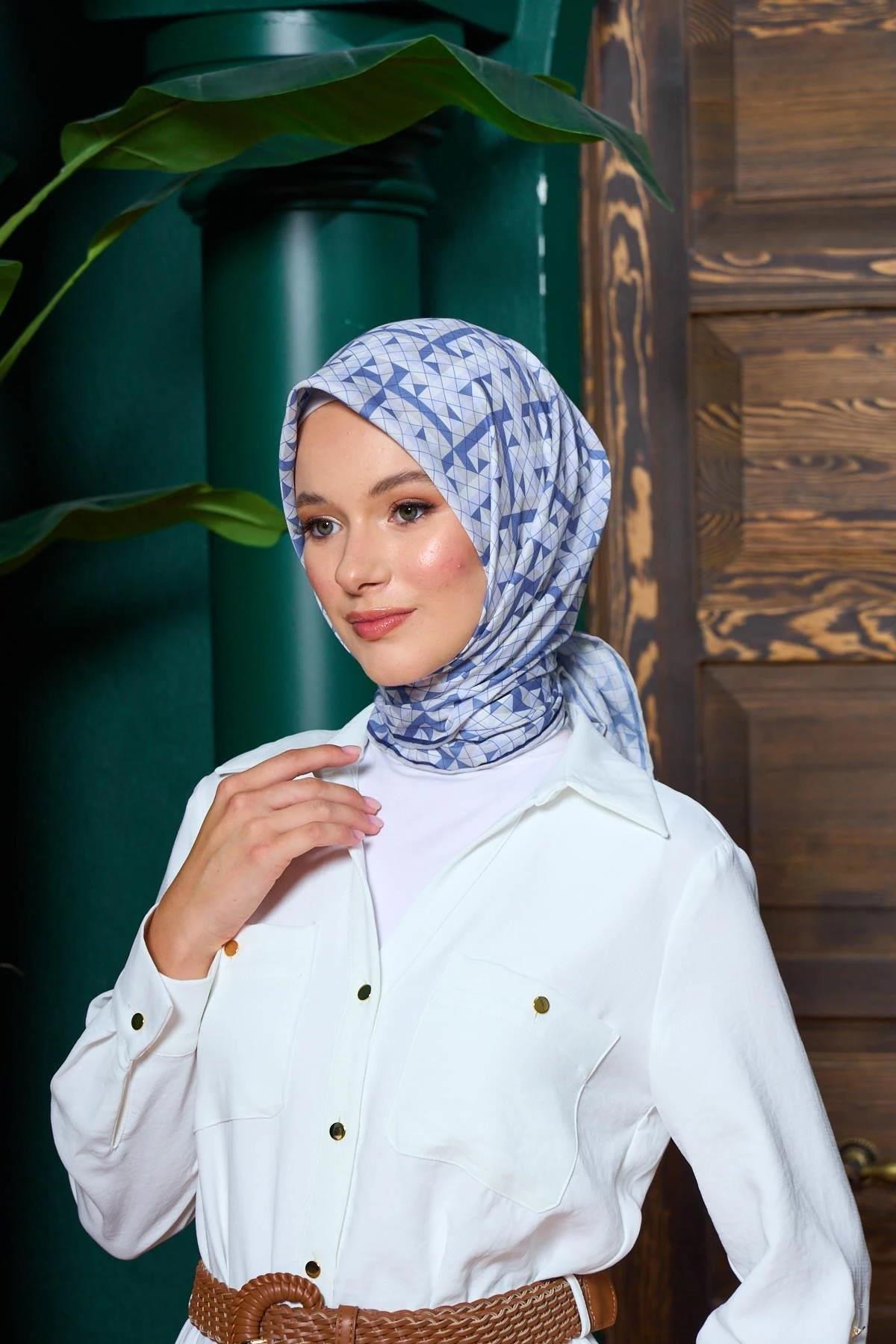 Marrakech Koleksiyon Soft Eşarp Vizon Lila 1203-06