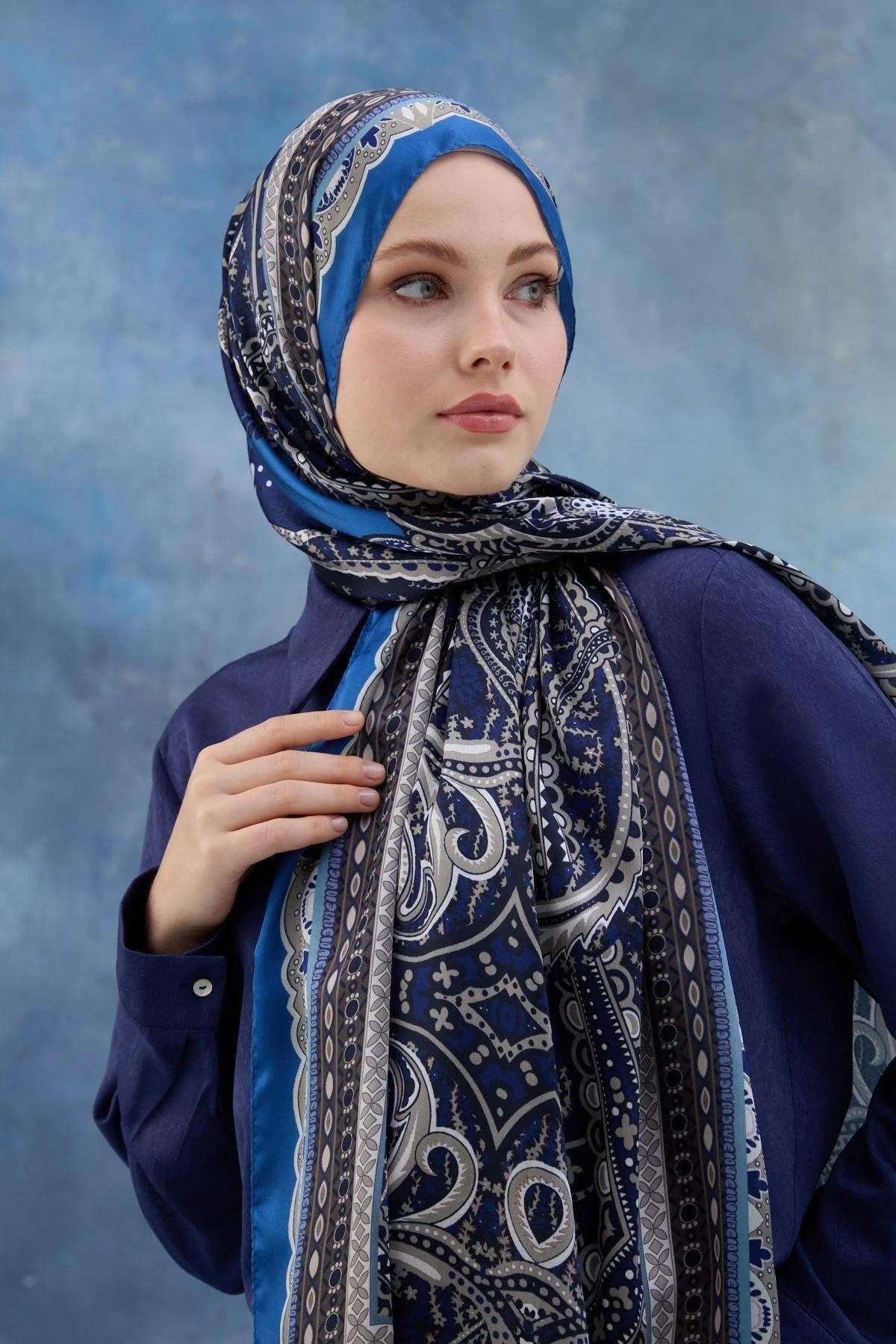 Saks Hint Vual Şal - 5005-11