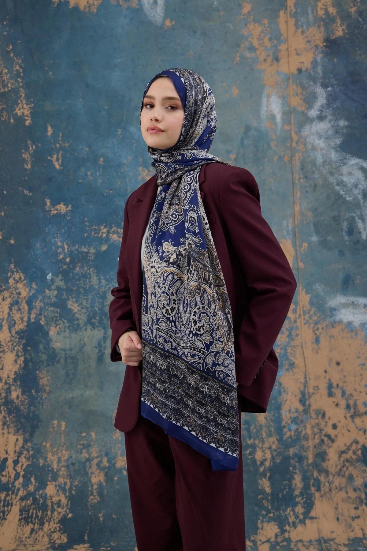Saks Hint Vual Şal - 5007-09