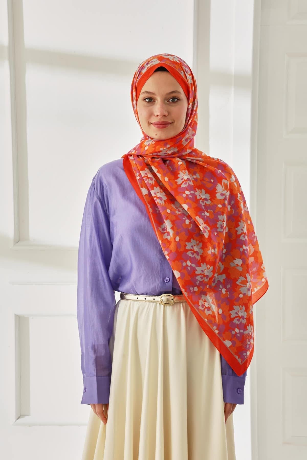 Silk Home Desenli Soft Şal 70020-01