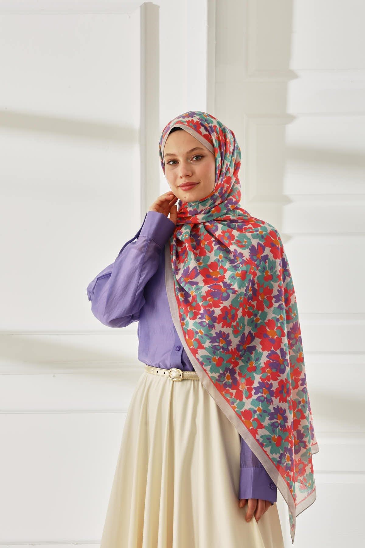 Silk Home Desenli Soft Şal 70020-02