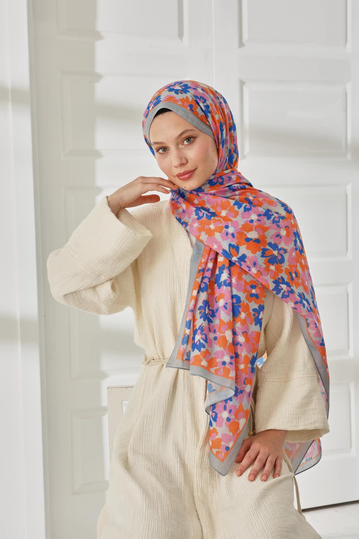 Silk Home Desenli Soft Şal 70020-08