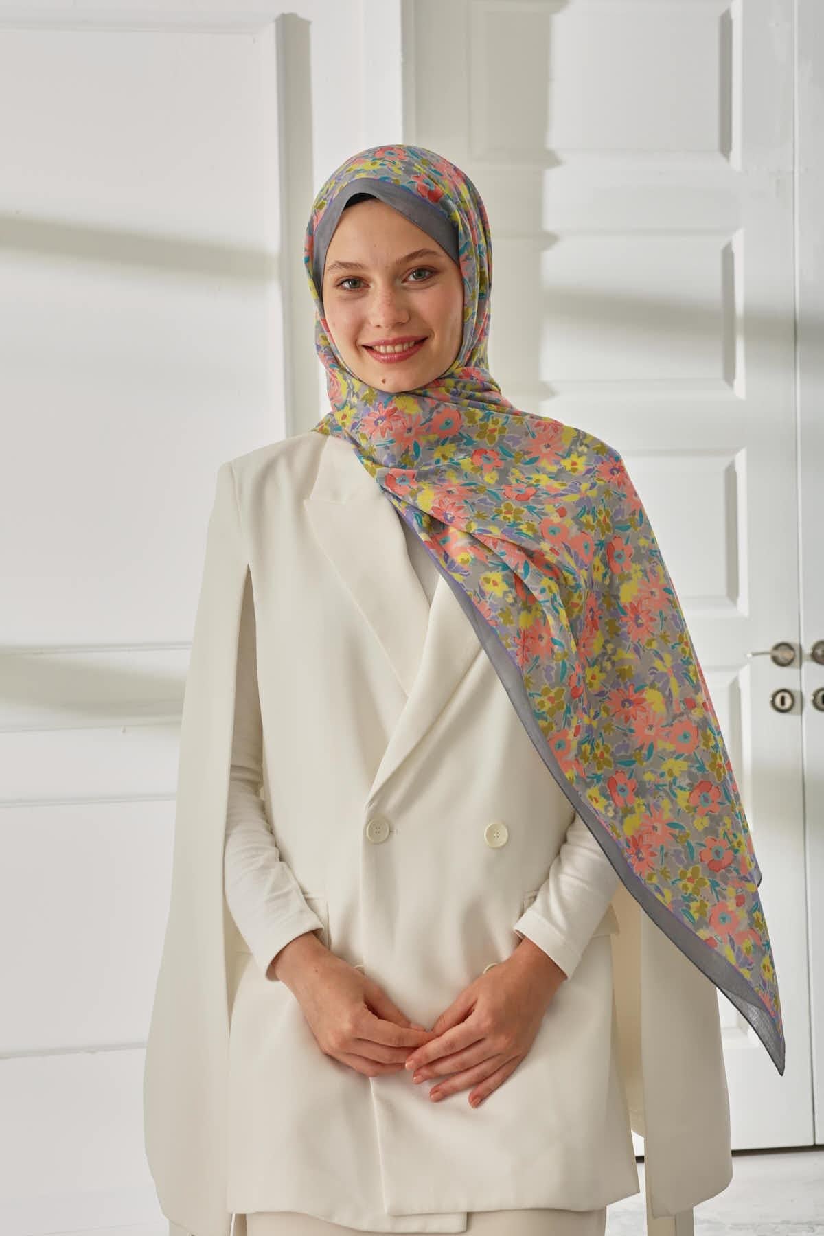 Silk Home Desenli Soft Şal 70021-11