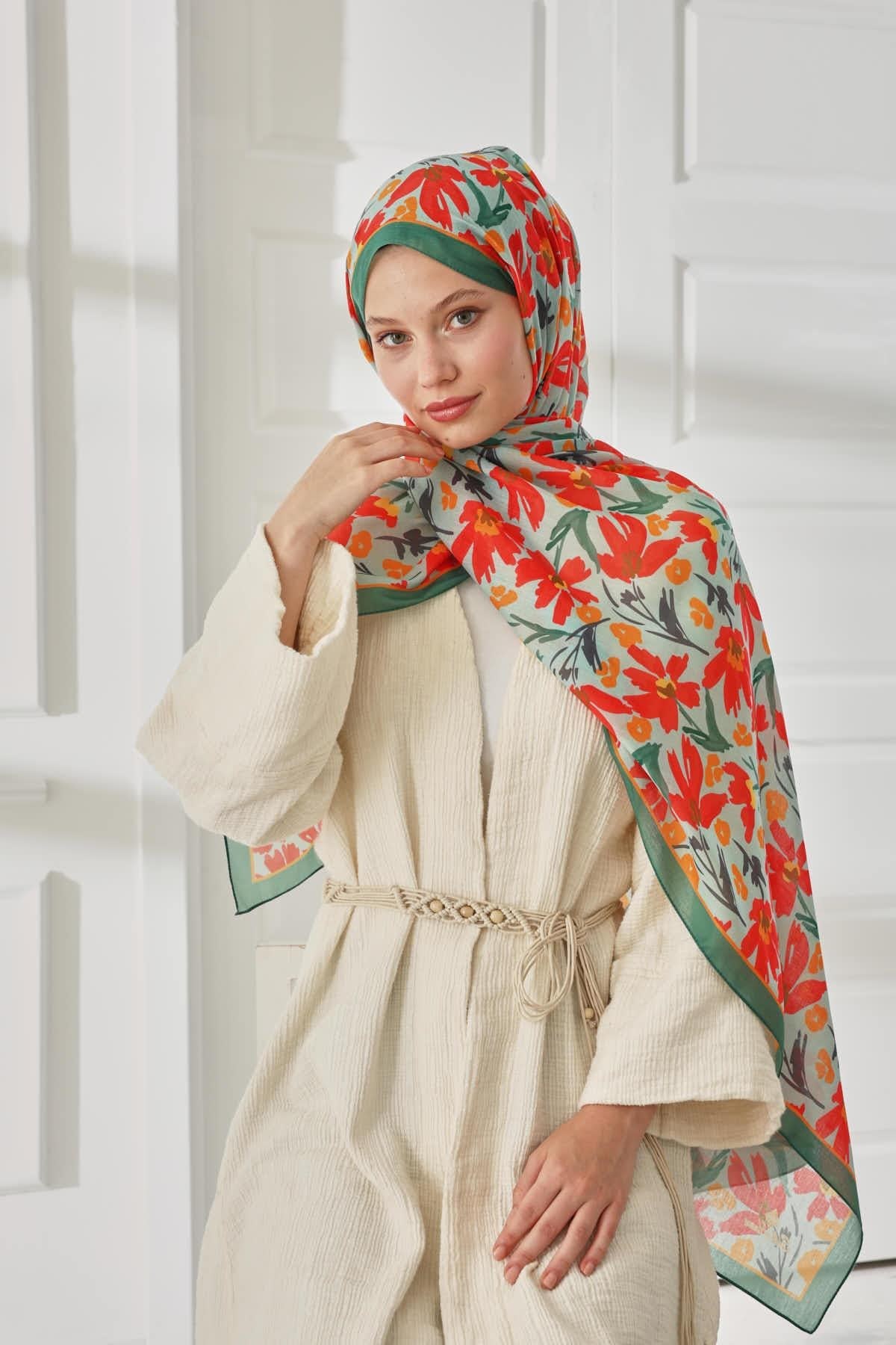 Silk Home Desenli Soft Şal 70022-11
