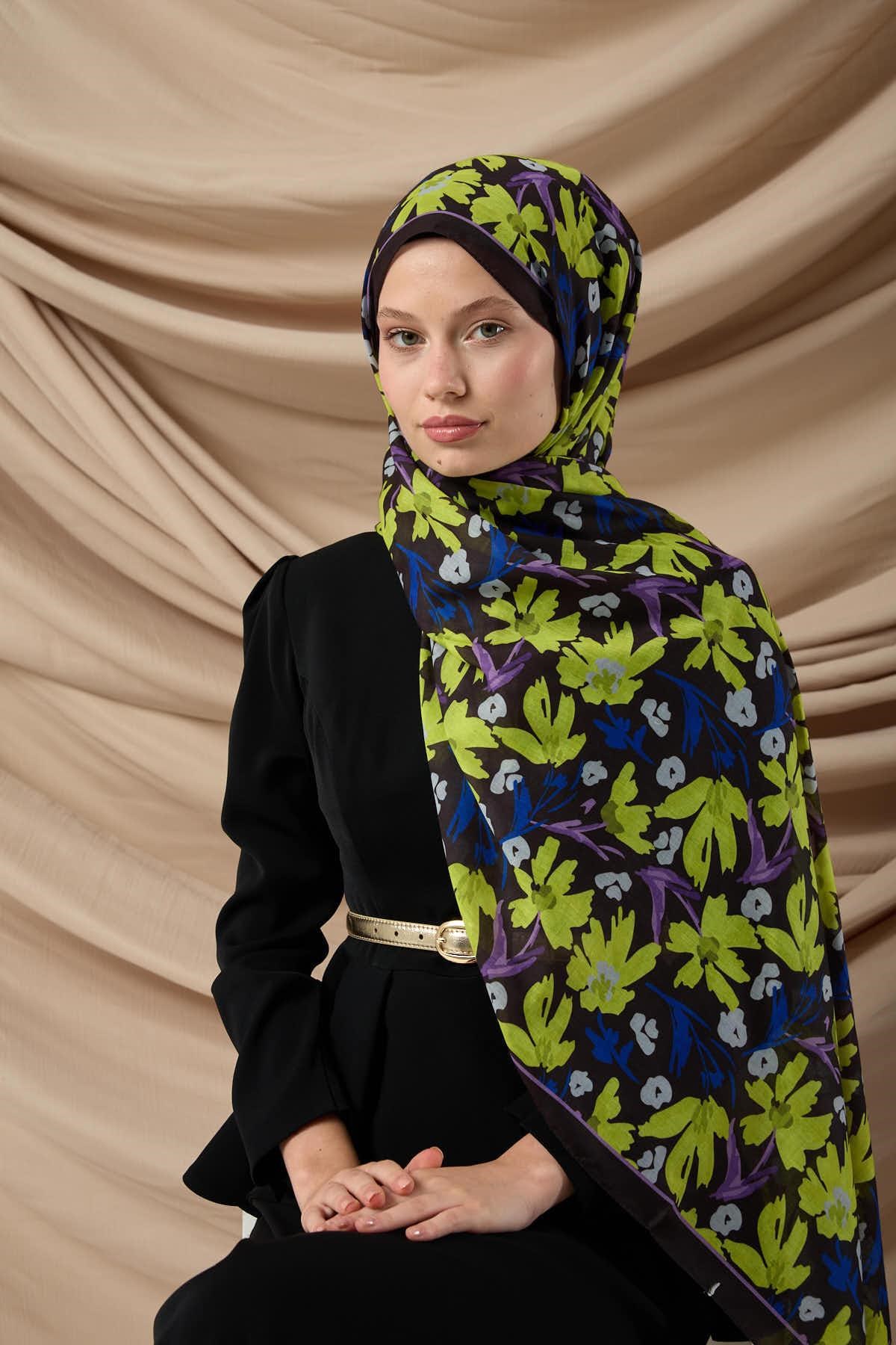 Silk Home Desenli Soft Şal 70022-18