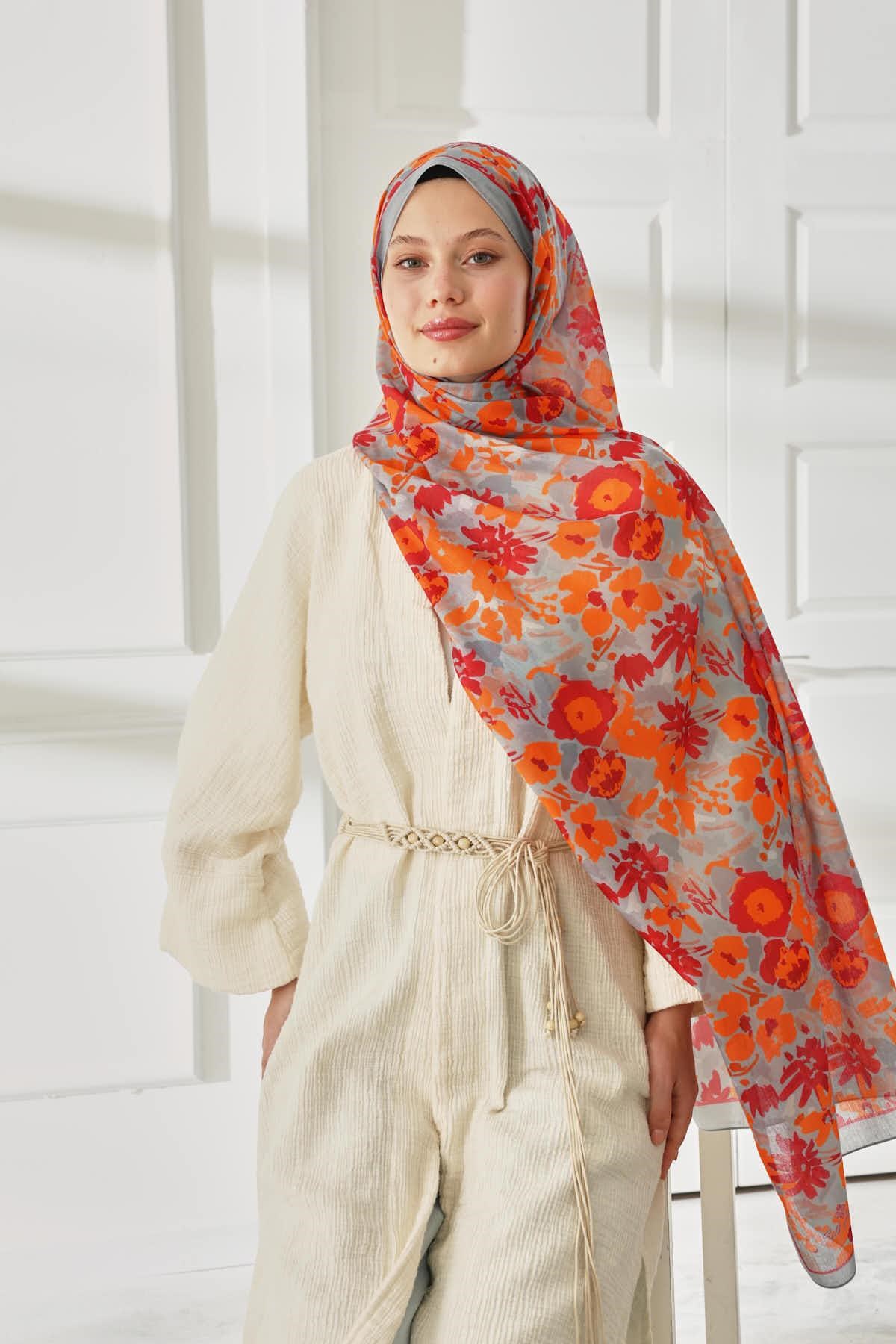 Silk Home Desenli Soft Şal 70024-01
