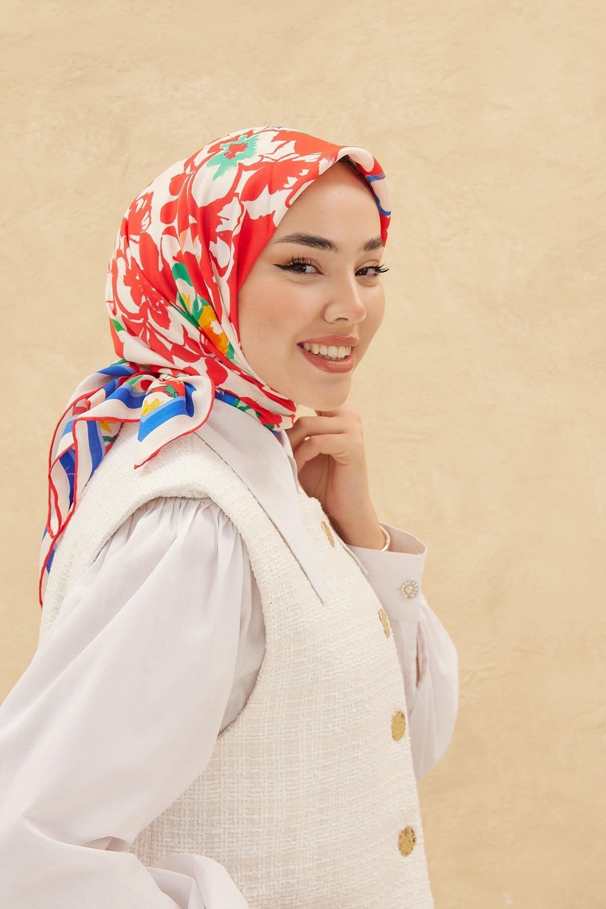 Silk Home Organik Pamuk İpek Eşarp 79006-04