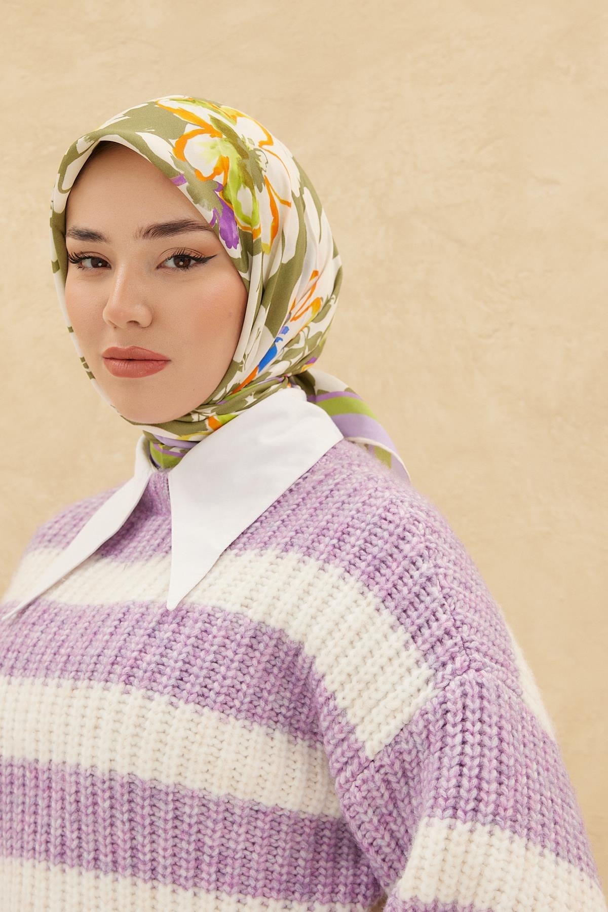 Silk Home Organik Pamuk İpek Eşarp 79006-17
