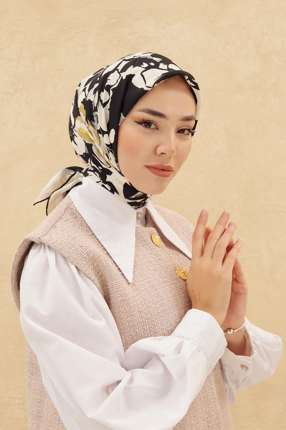Silk Home Organik Pamuk İpek Eşarp 79006-01