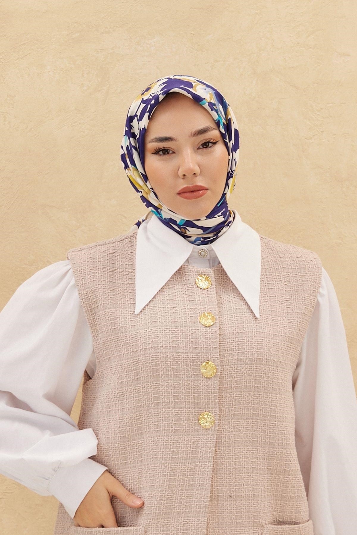 Silk Home Organik Pamuk İpek Eşarp 79006-02