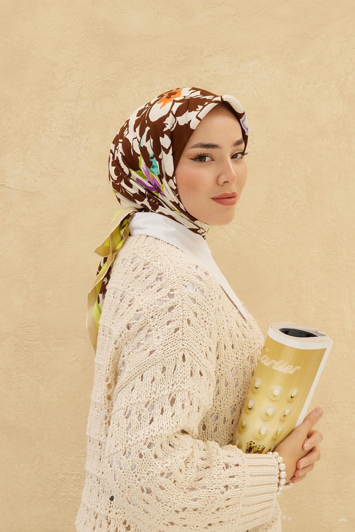 Silk Home Organik Pamuk İpek Eşarp 79006-19