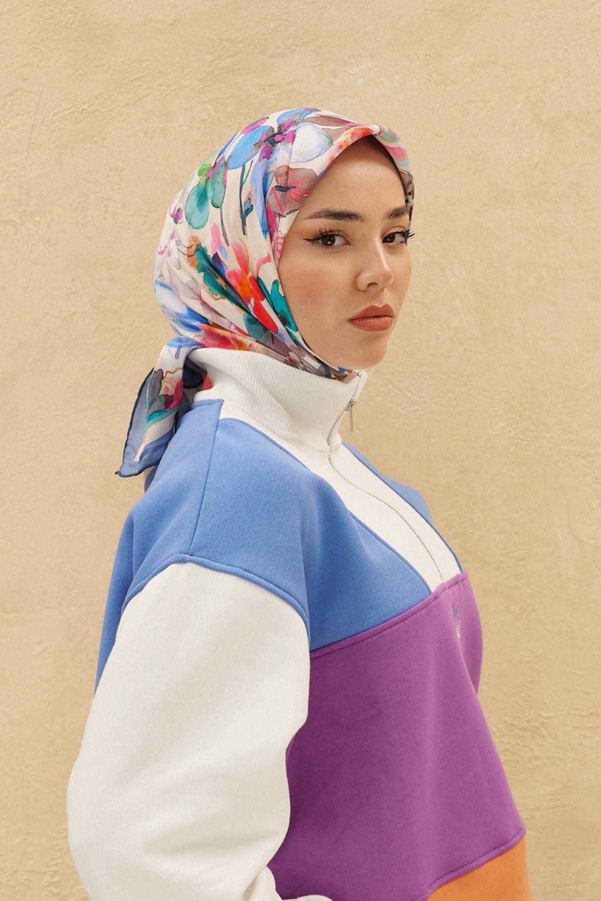 Silk Home Organik Pamuk İpek Eşarp 79007-11