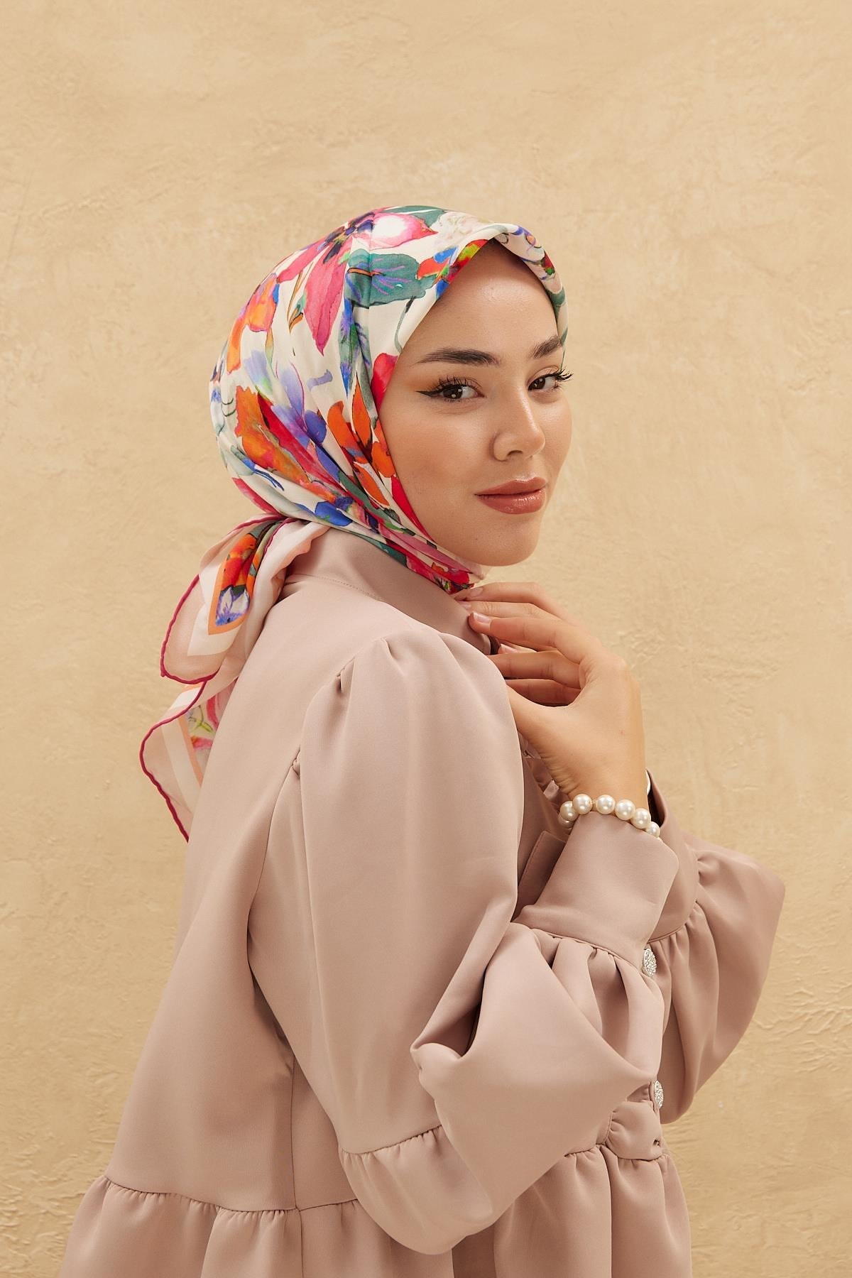 Silk Home Organik Pamuk İpek Eşarp 79007-06