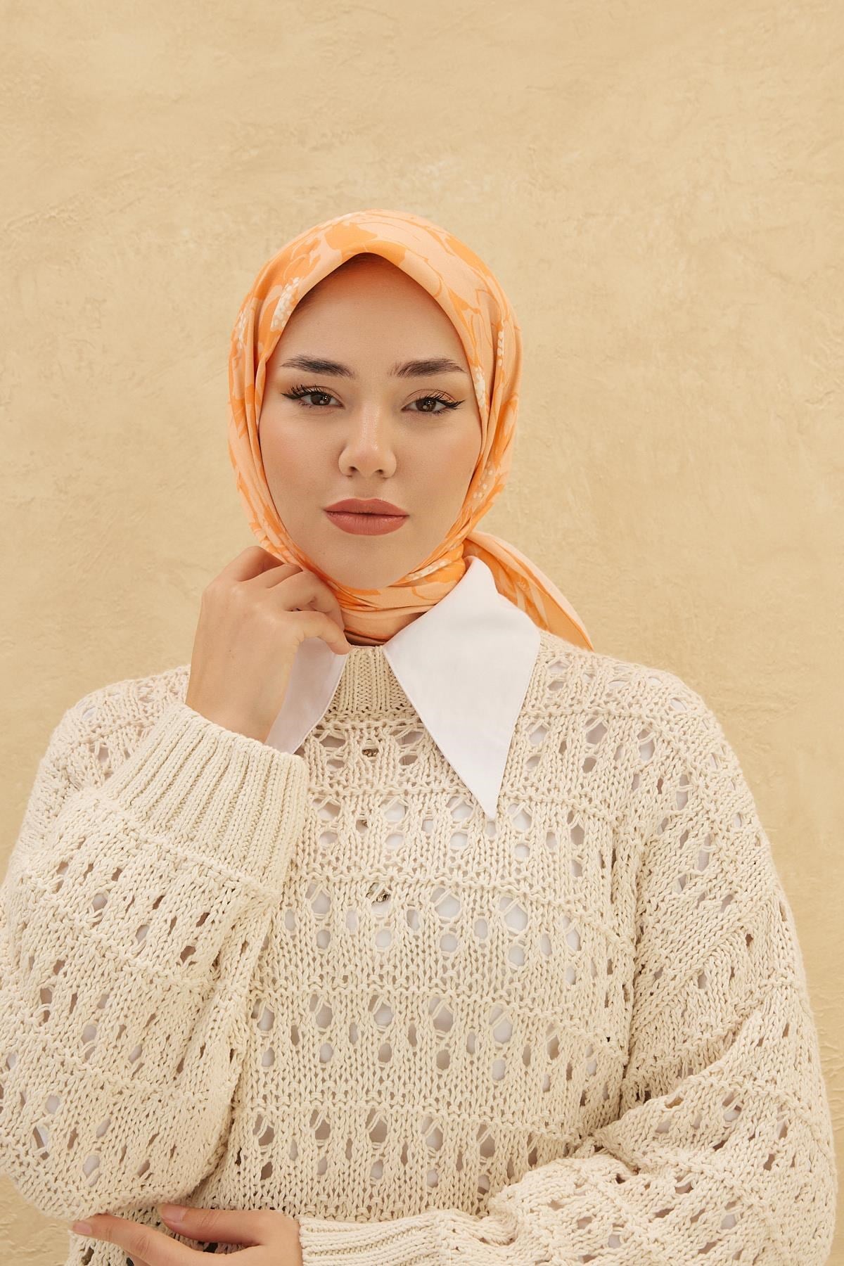 Silk Home Organik Pamuk İpek Eşarp 79008-06