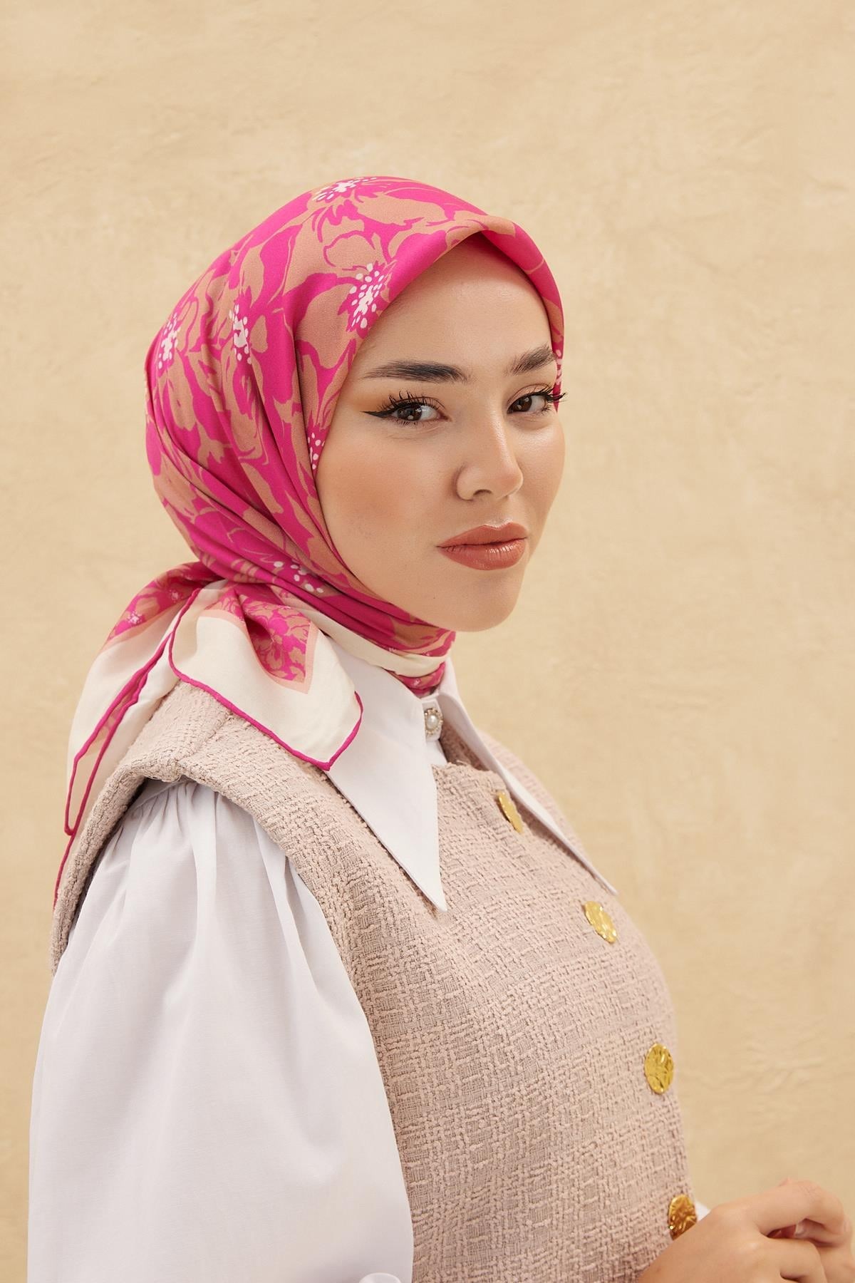 Silk Home Organik Pamuk İpek Eşarp 79008-03