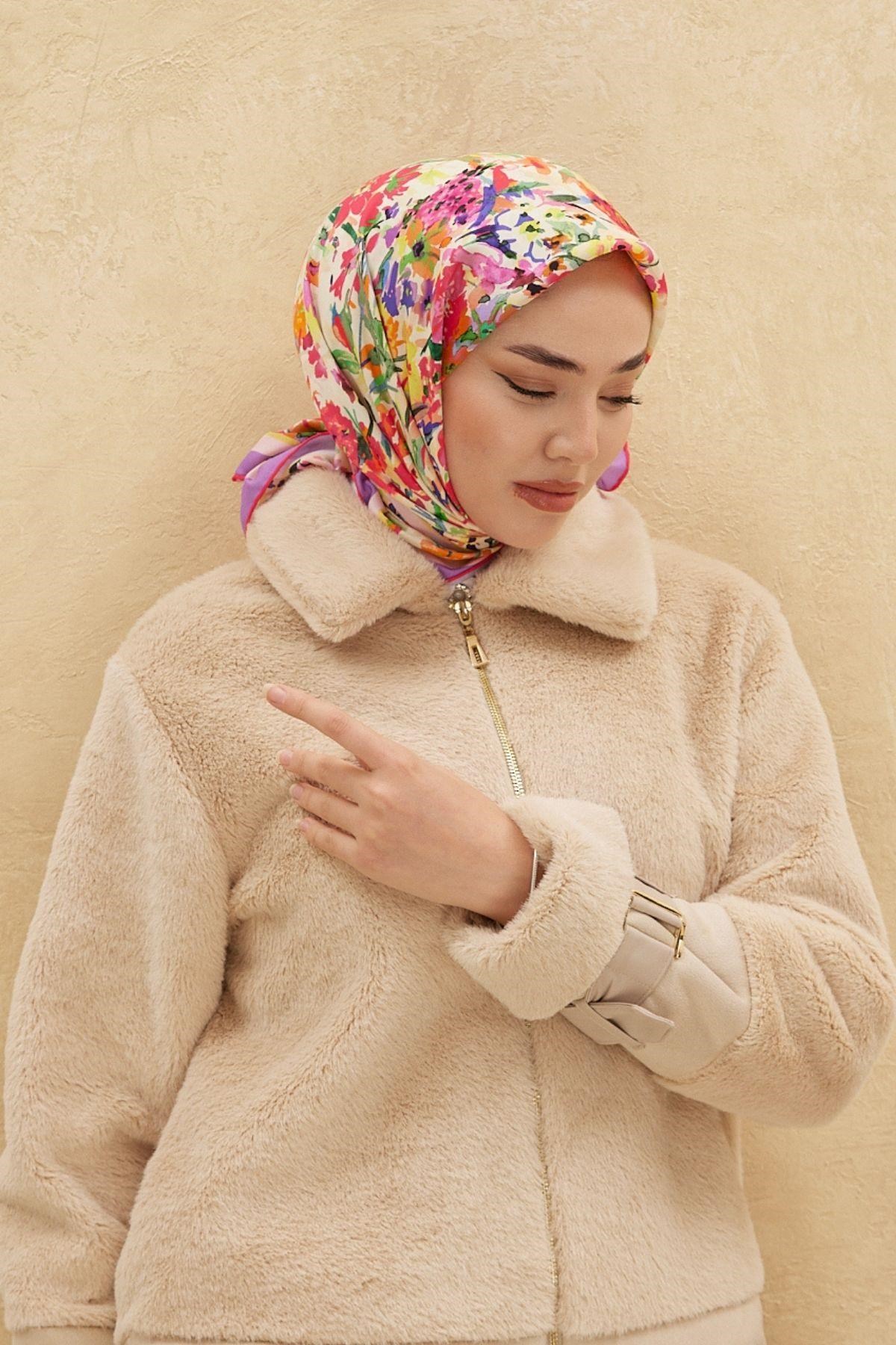 Silk Home Organik Pamuk İpek Eşarp 79009-04