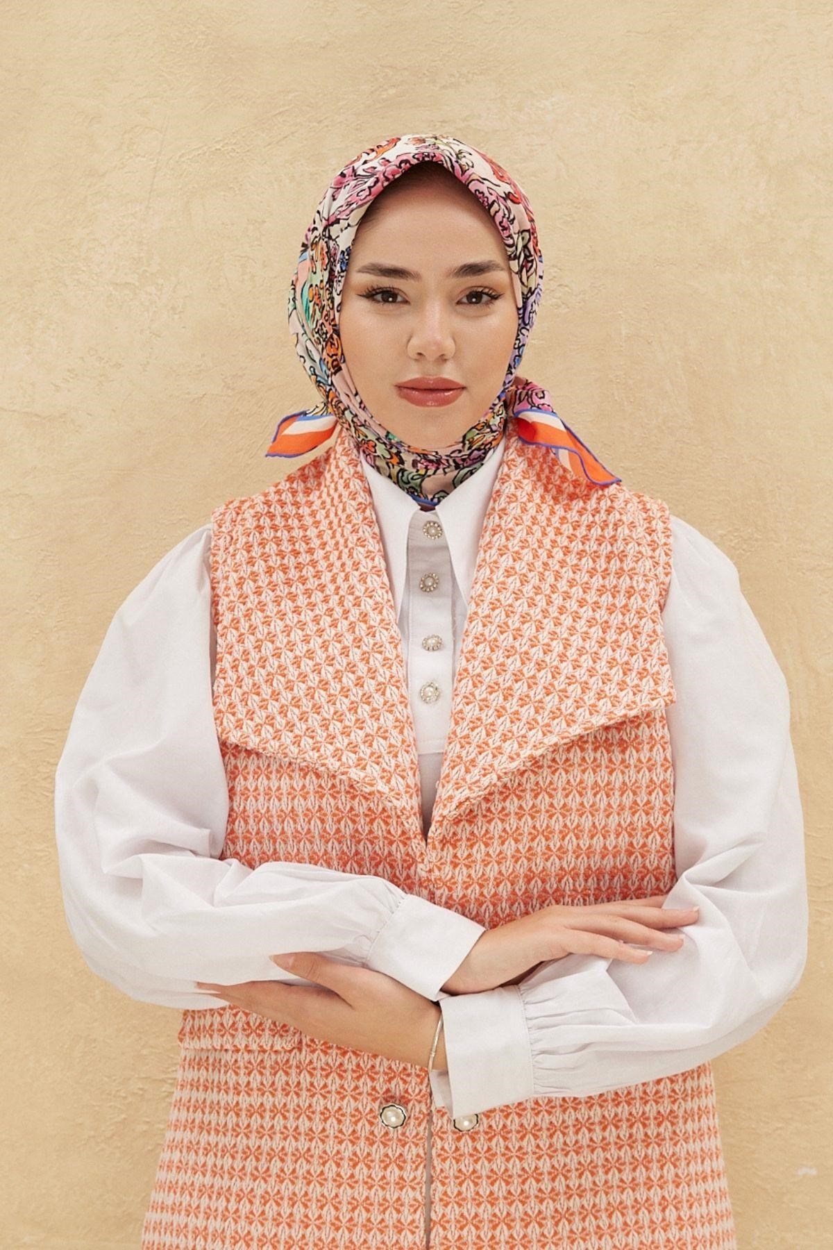 Silk Home Organik Pamuk İpek Eşarp 79010-12