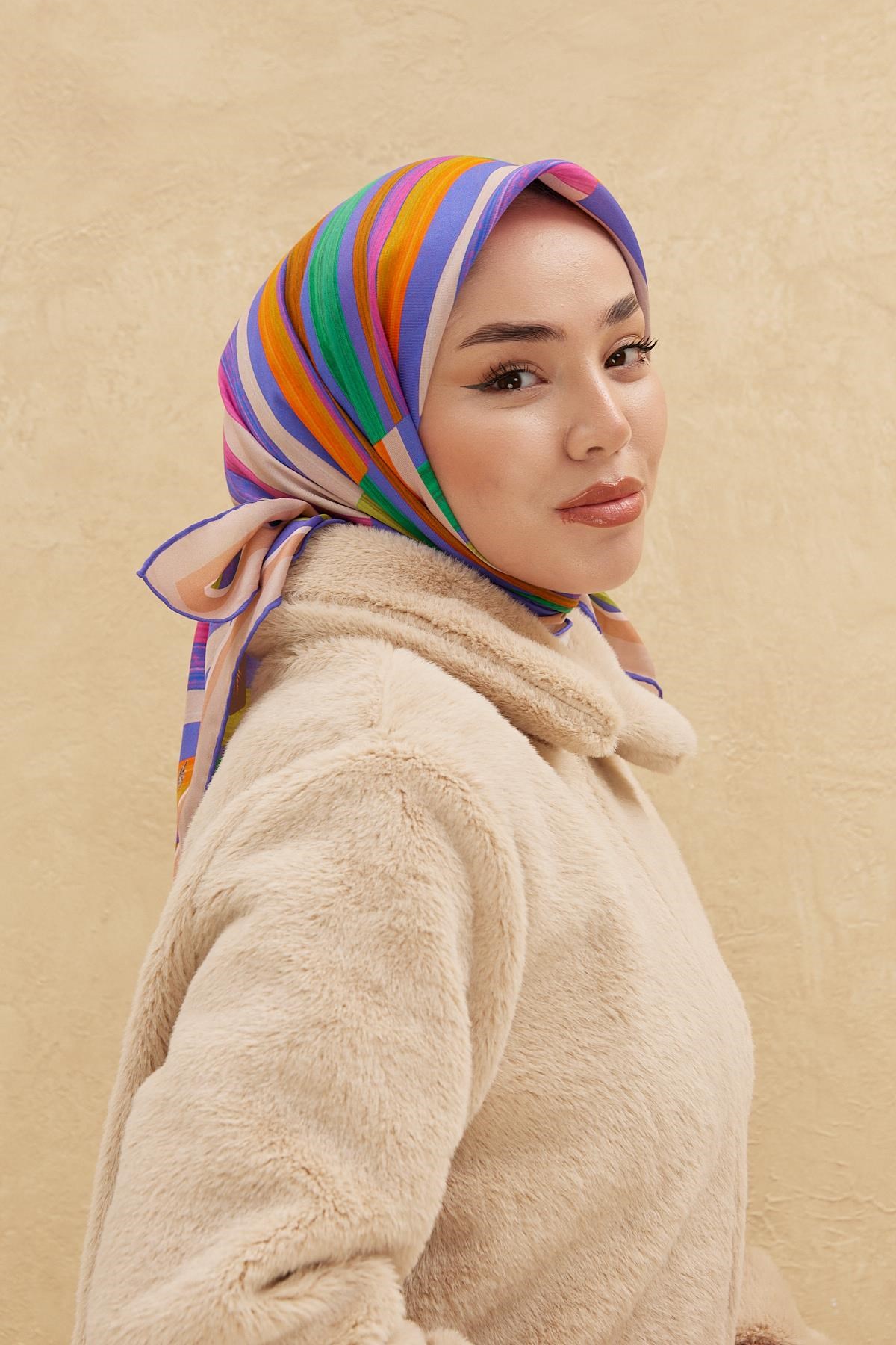 Silk Home Organik Pamuk İpek Eşarp 79011-05