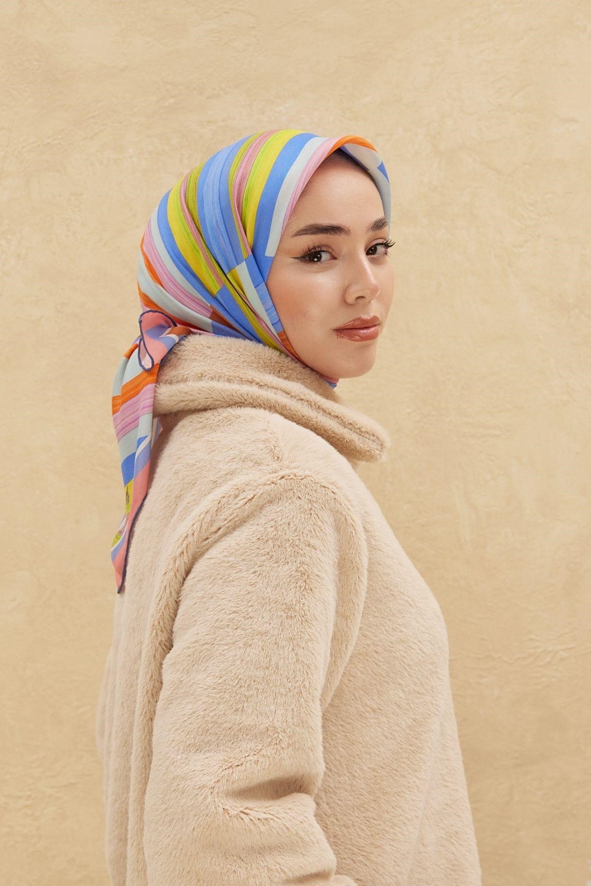 Silk Home Organik Pamuk İpek Eşarp 79011-04