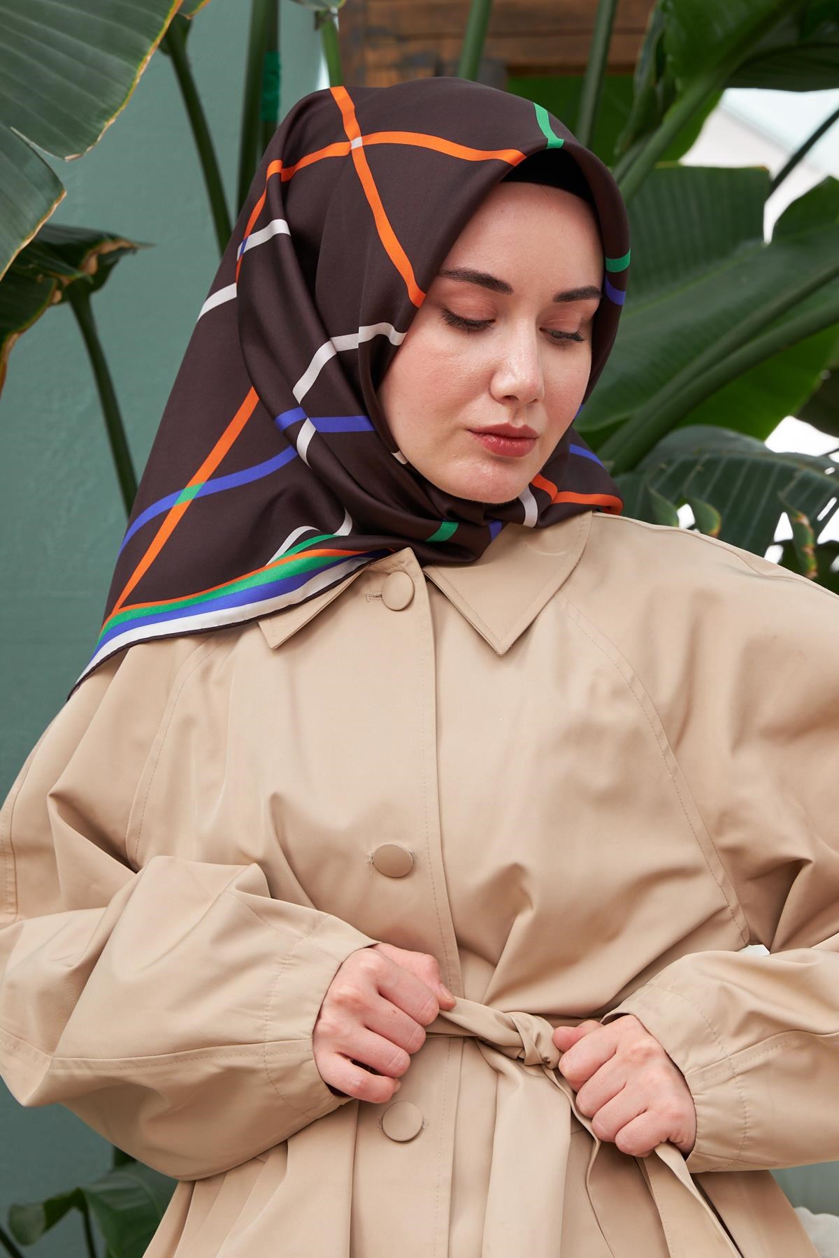 Silk Home Sura (Saten) İpek Eşarp 11394-S06