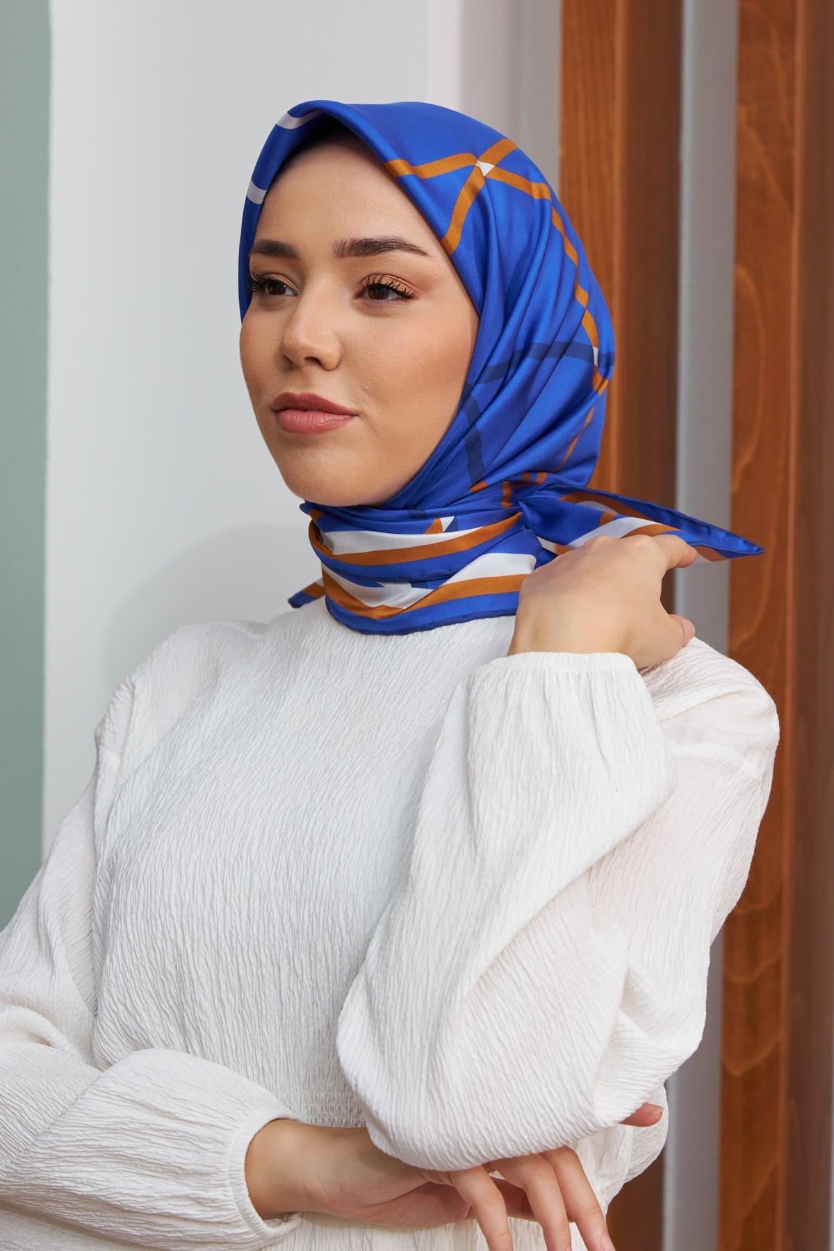 Silk Home Sura (Saten) İpek Eşarp 11394-S18