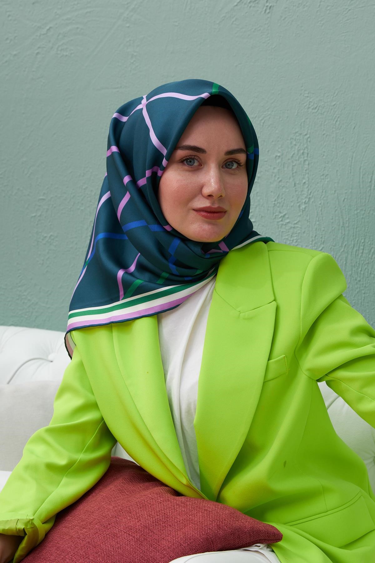 Silk Home Sura (Saten) İpek Eşarp 11394-S21