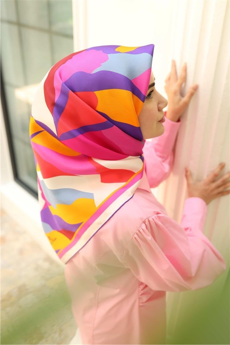 Silk Home Sura (Saten) İpek Eşarp 11398-S13