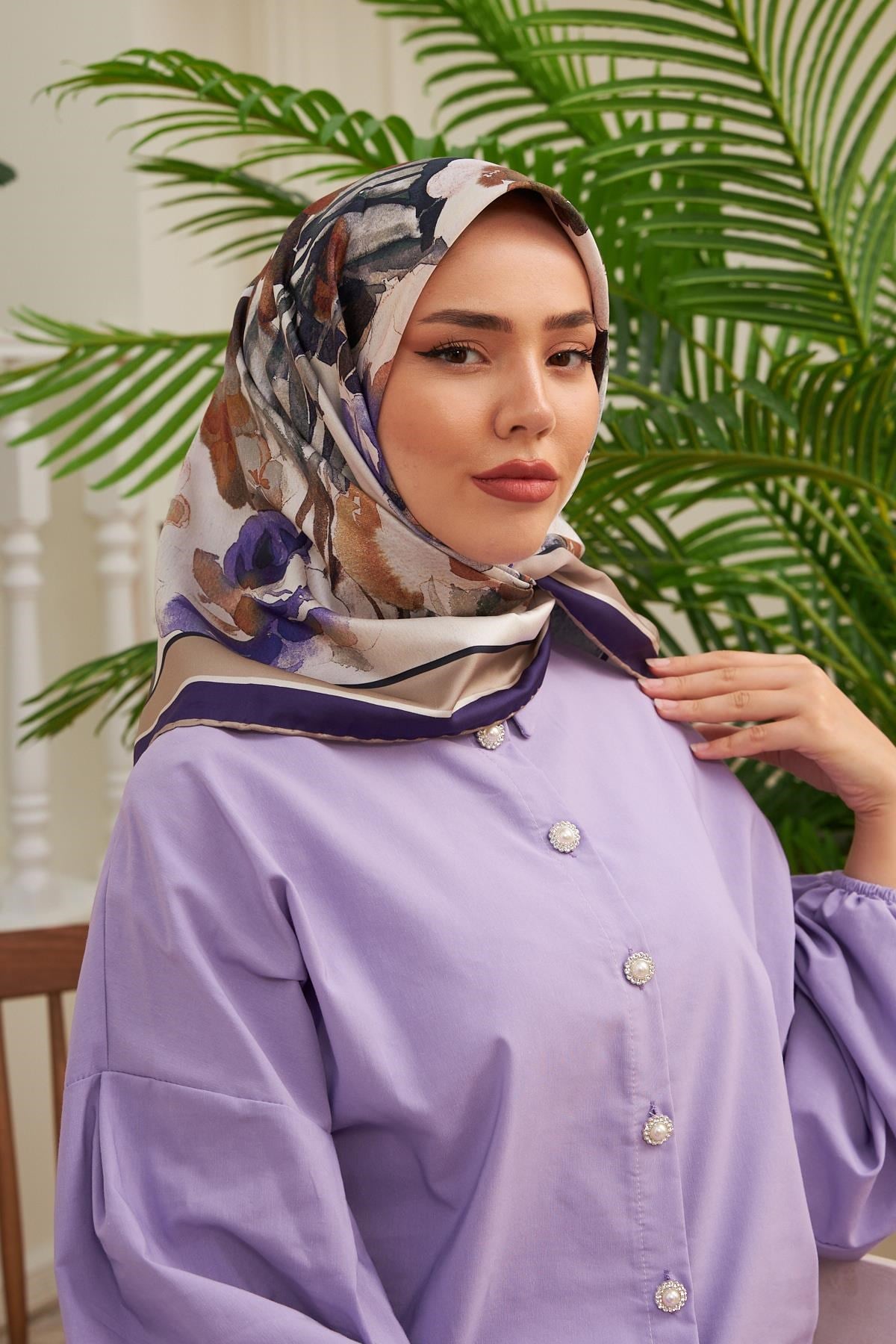 Silk Home Twill Eşarp 30057-02