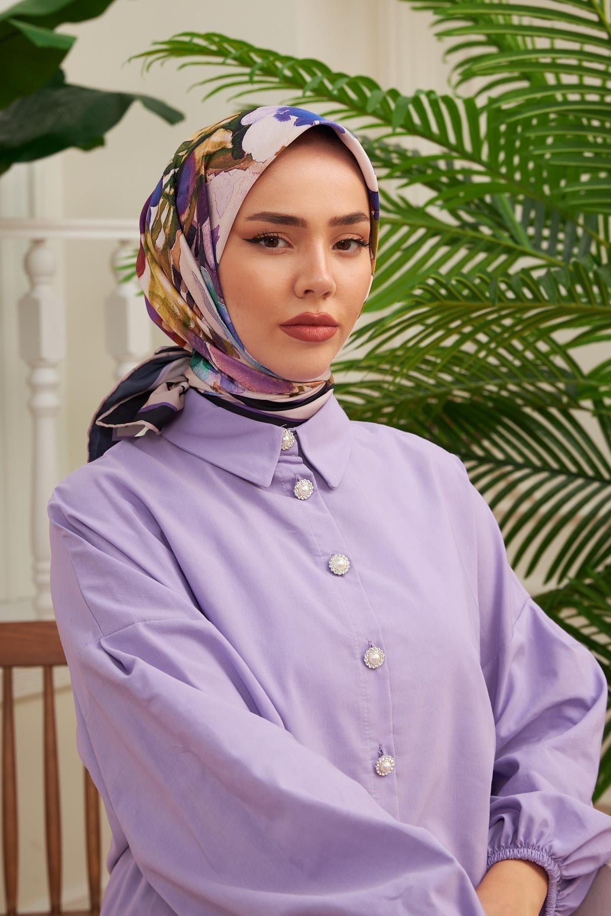 Silk Home Twill Eşarp 30057-03