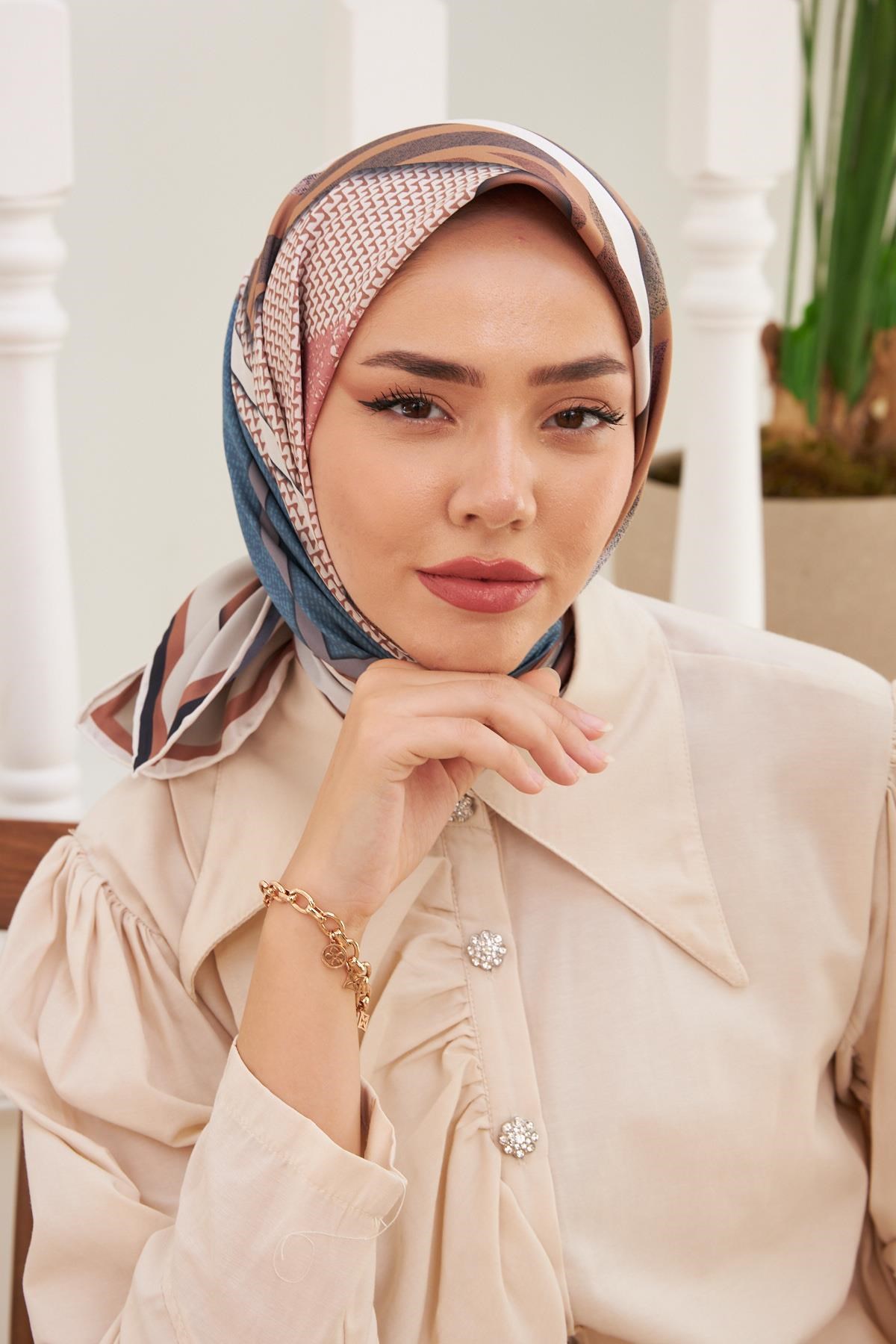 Silk Home Twill Eşarp 30059-08
