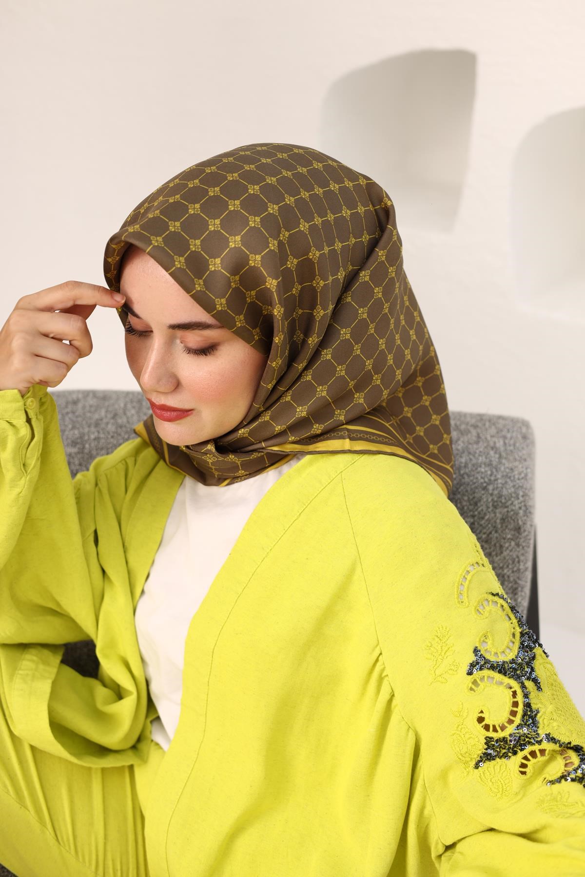 Silk Home Twill İpek Eşarp 11393-34