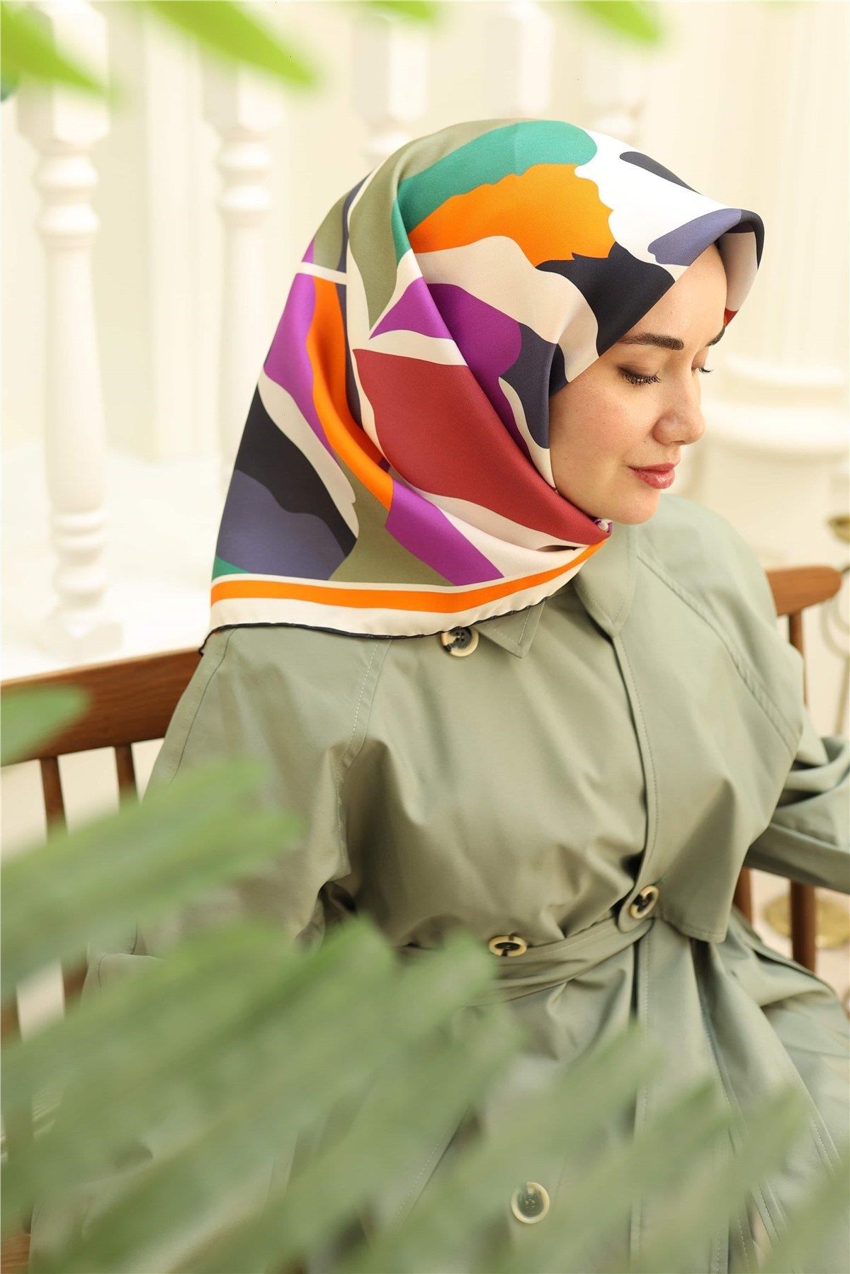 Silk Home Twill İpek Eşarp 11398-11