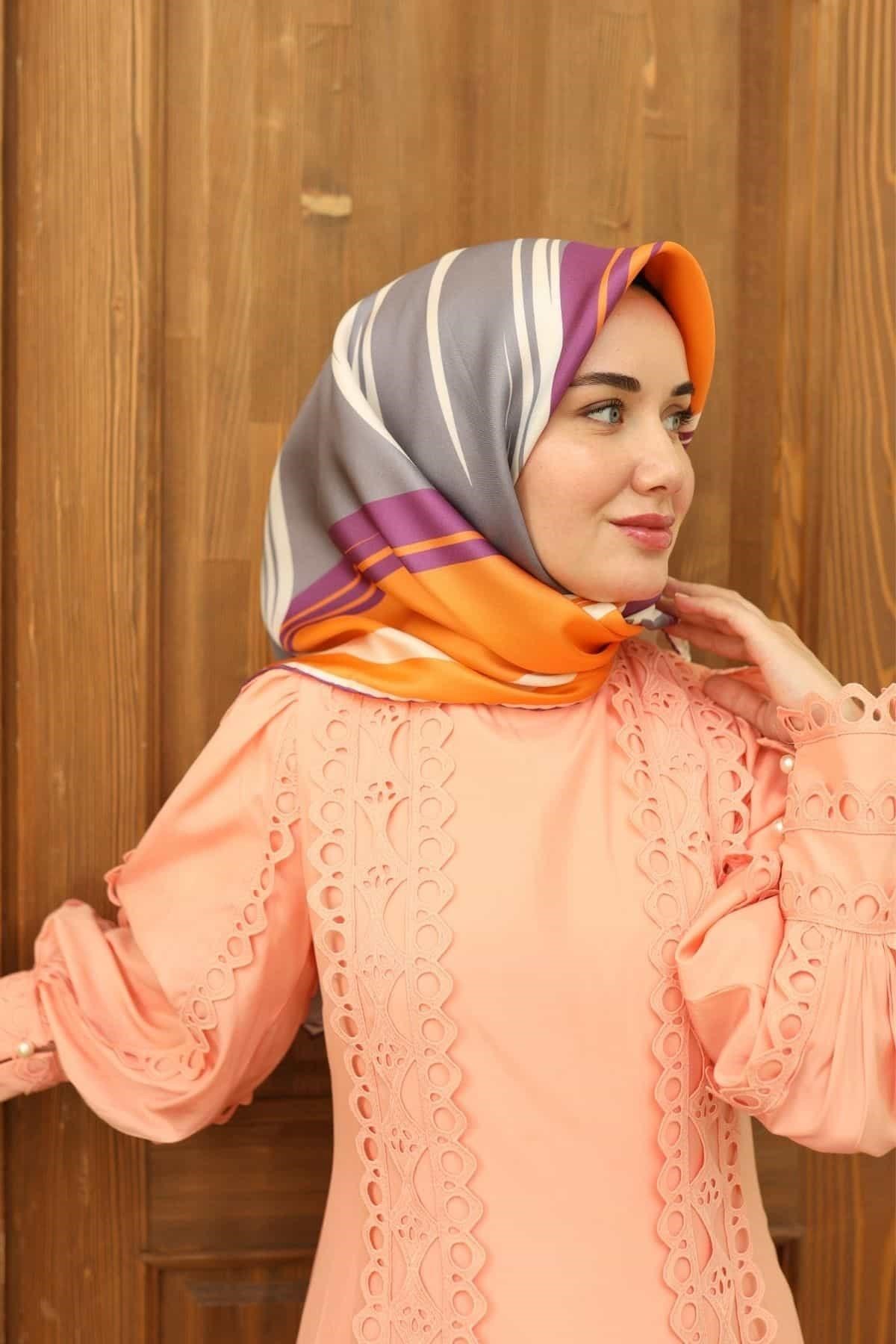 Silk Home Twill İpek Eşarp 11402-02