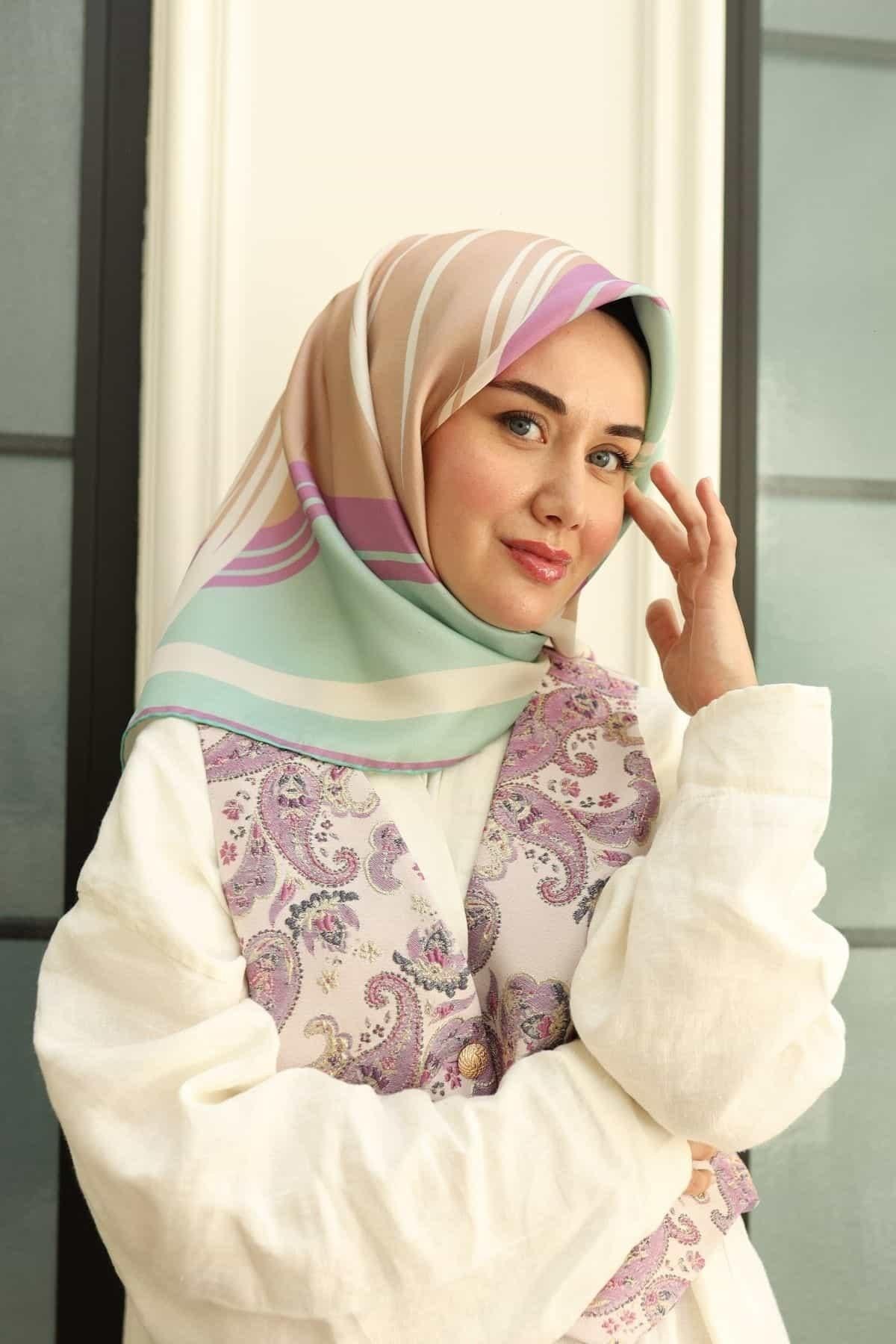 Silk Home Twill İpek Eşarp 11402-22