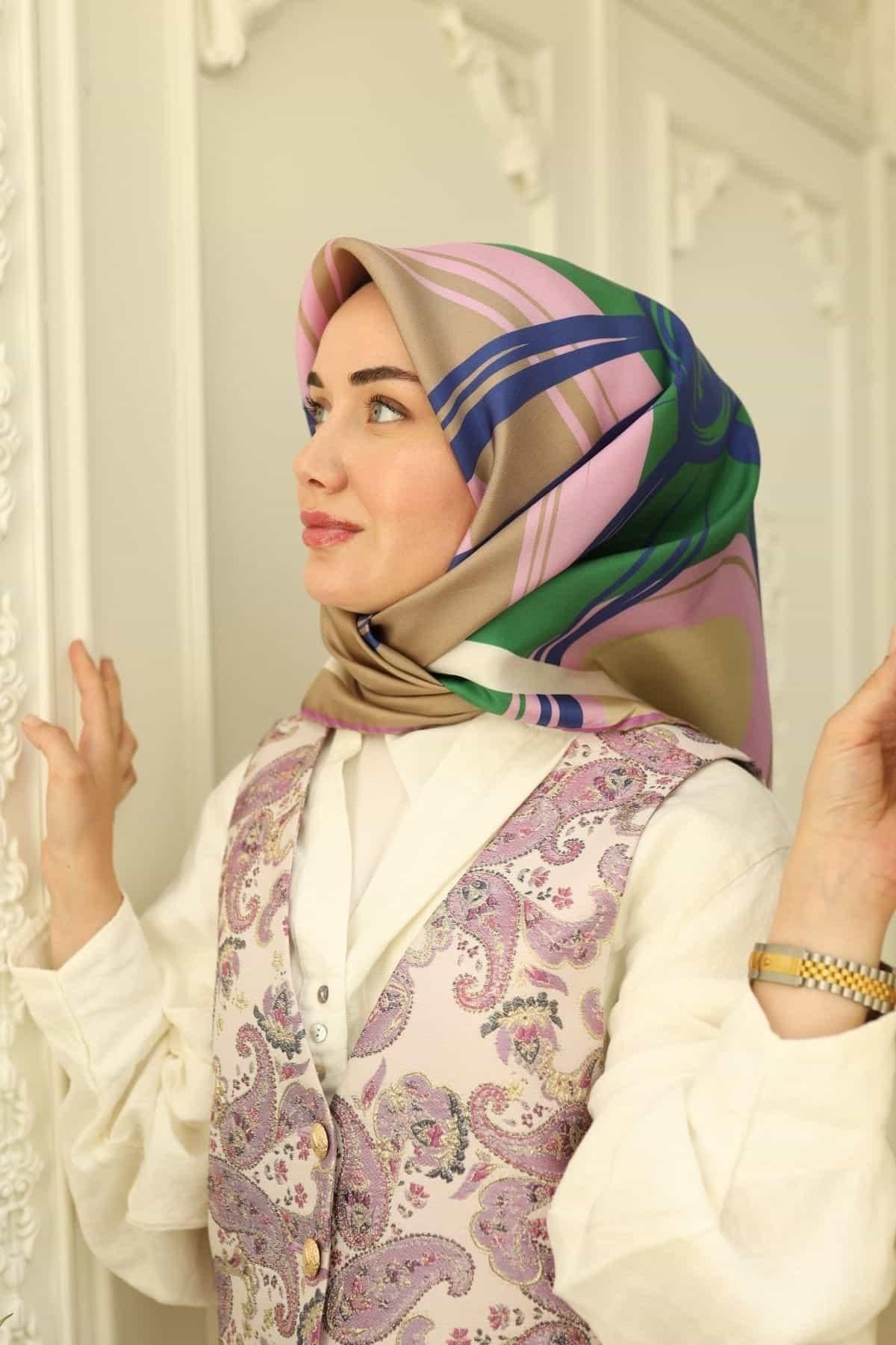 Silk Home Twill İpek Eşarp 11402-23